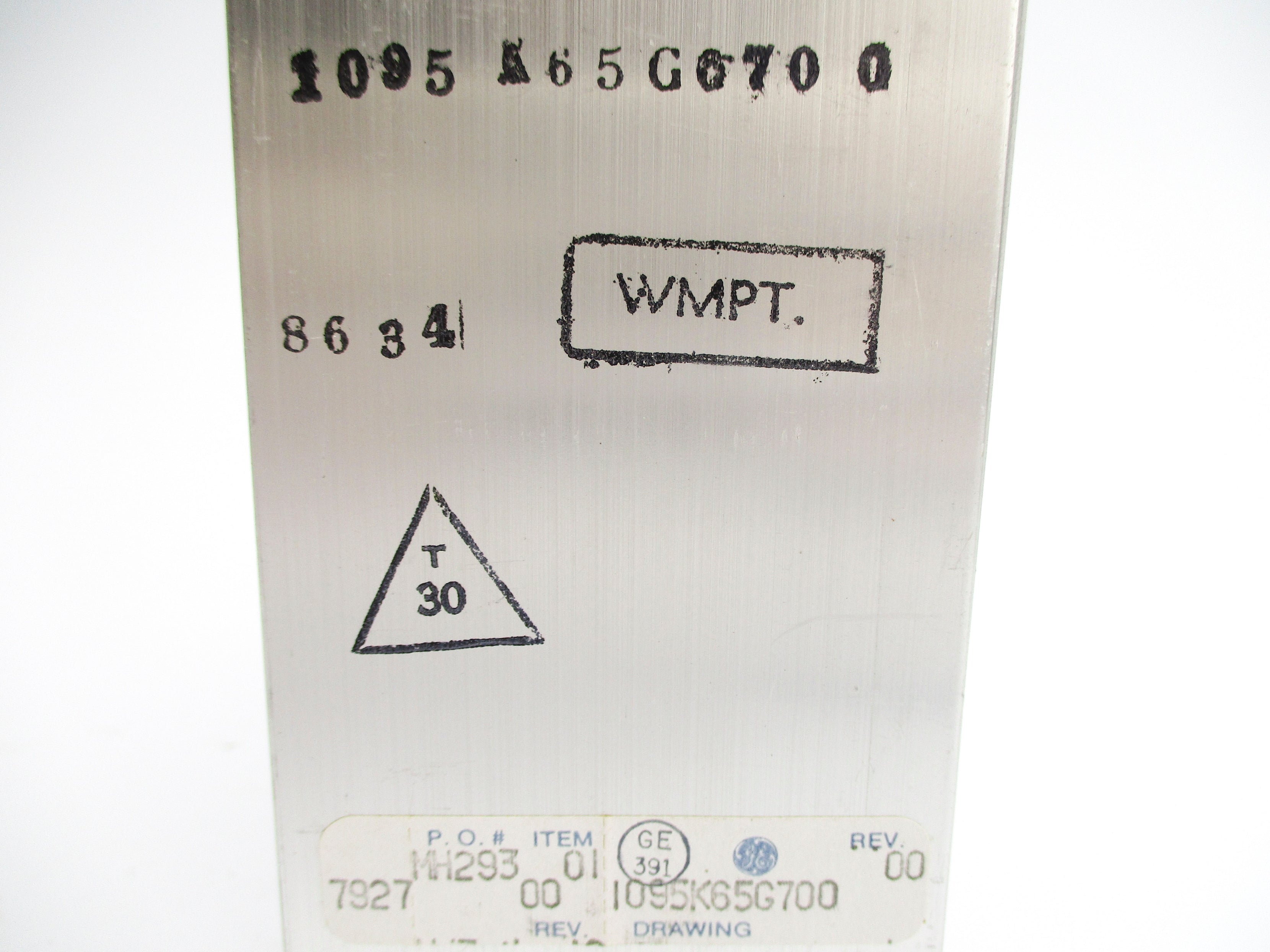 GENERAL ELECTRIC 1095K65G0700 NSNP