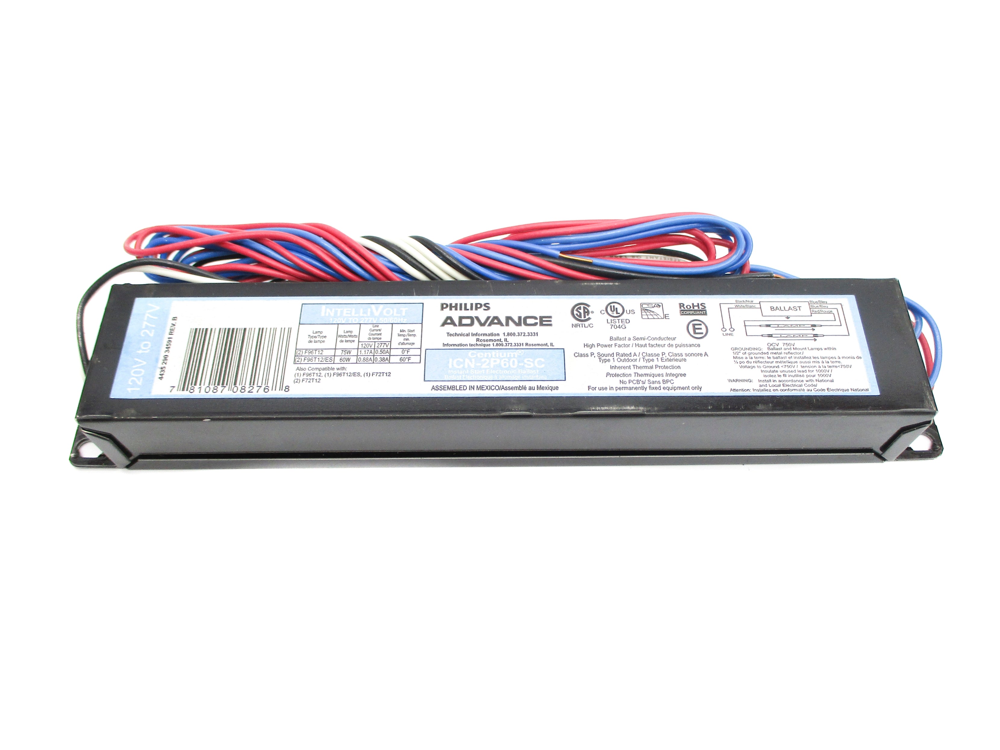 PHILIPS ADVANCE ICN-2P60-SC NSNP