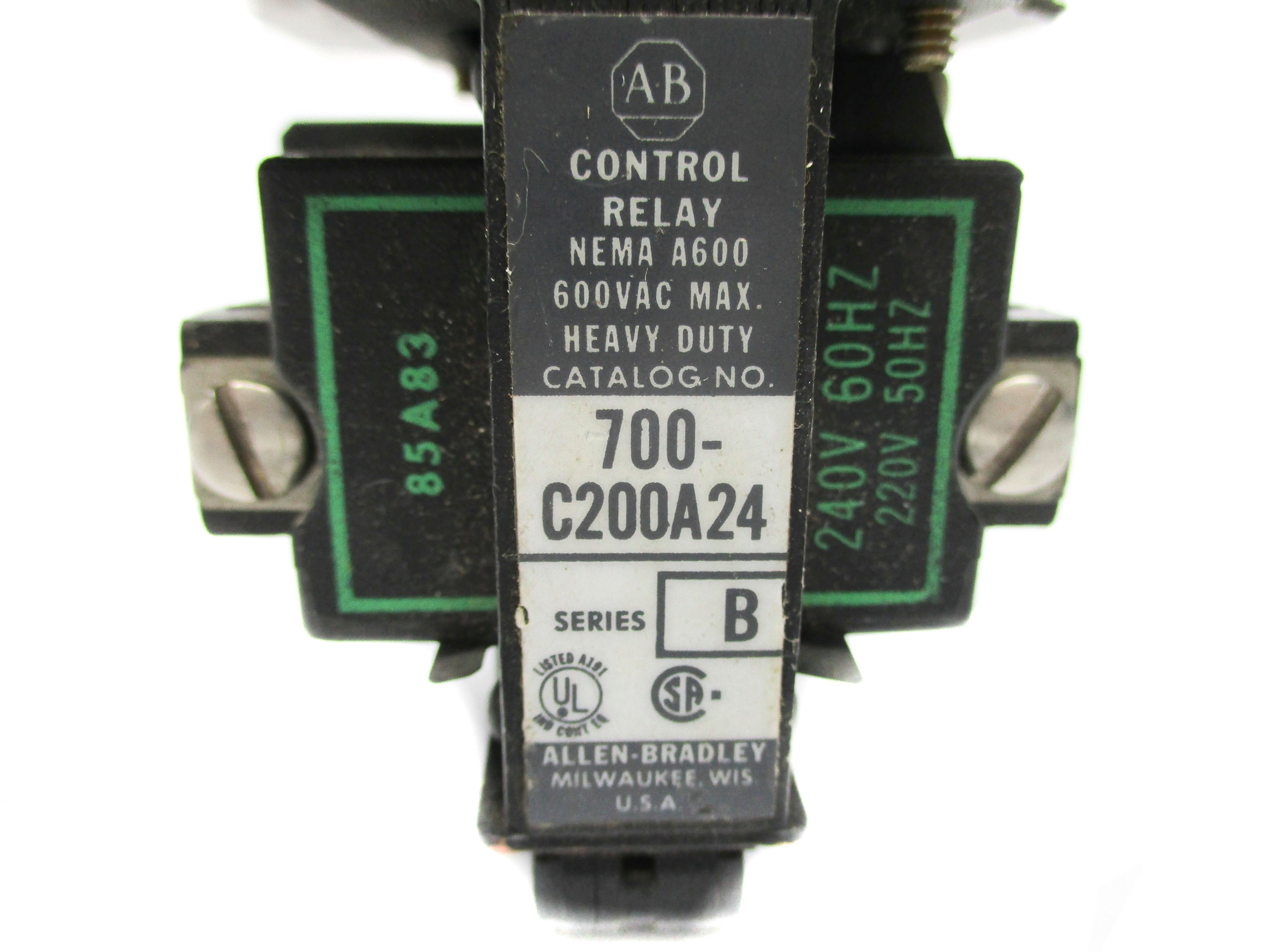 INDUSTRIAL SPARE PART 700-C200A24 SER. B 600VAC NSNP