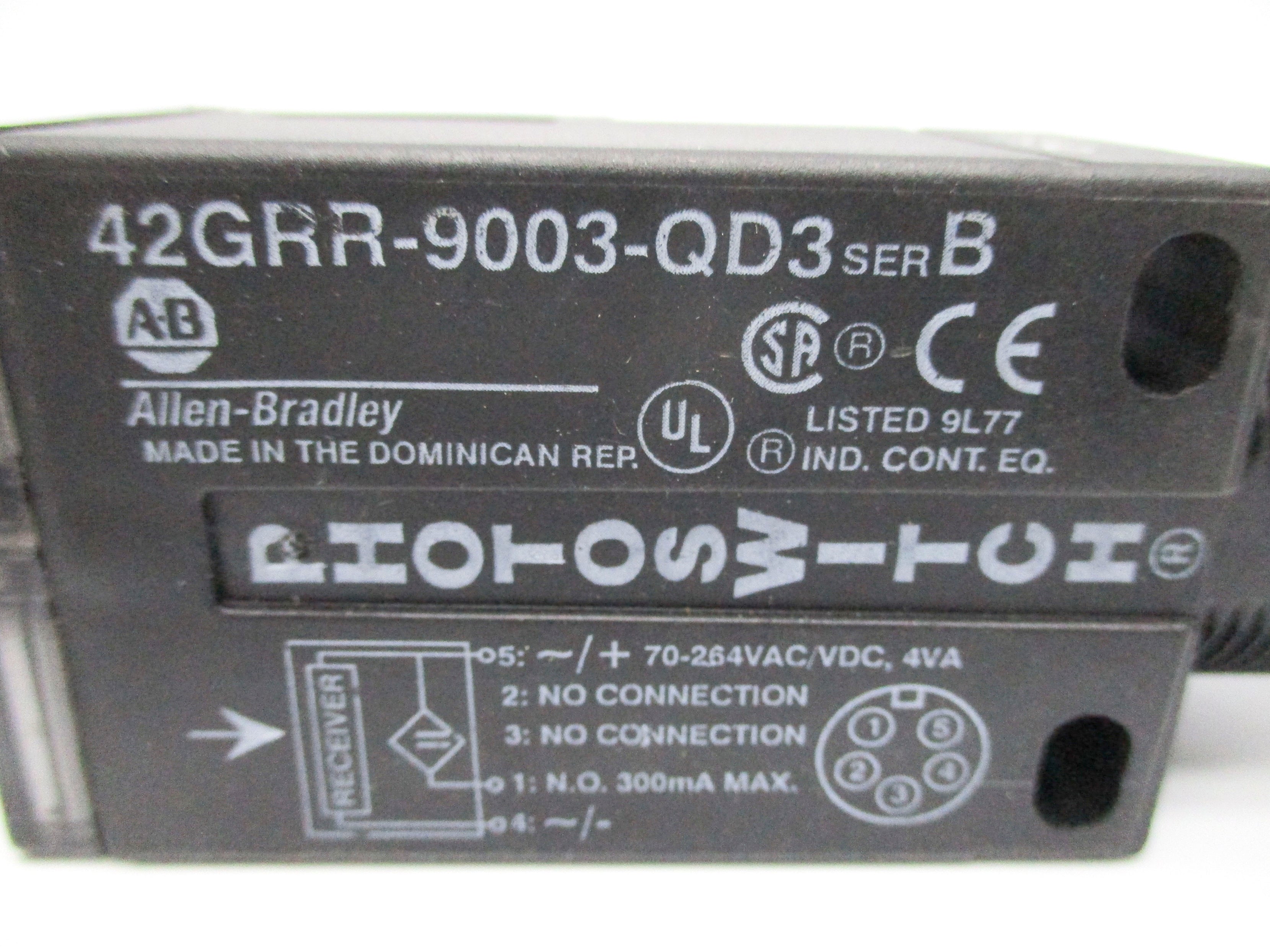 ALLEN BRADLEY 42GRR-9003-QD3 SER. B NSNP