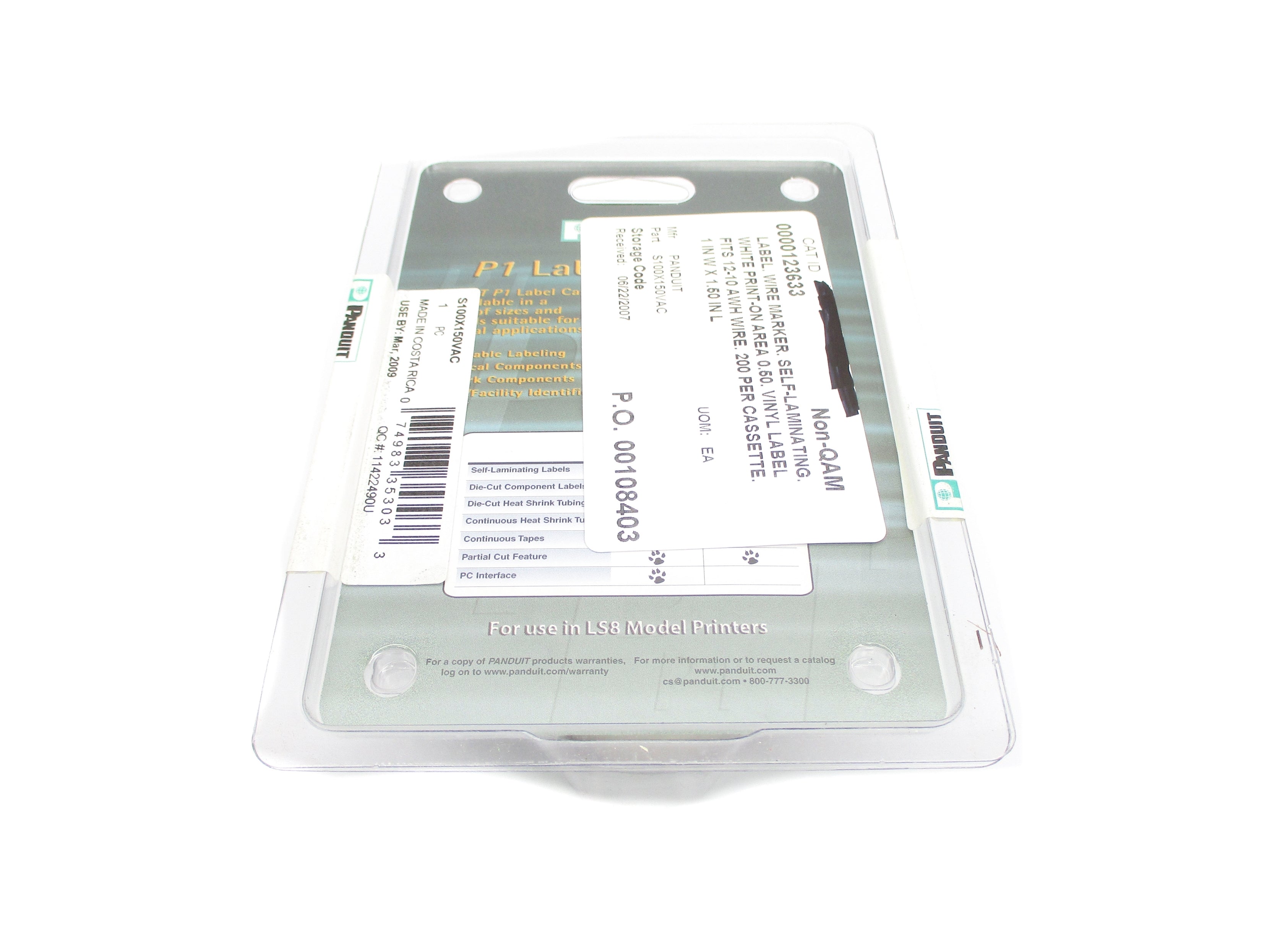 PANDUIT S100X150VAC NSMP