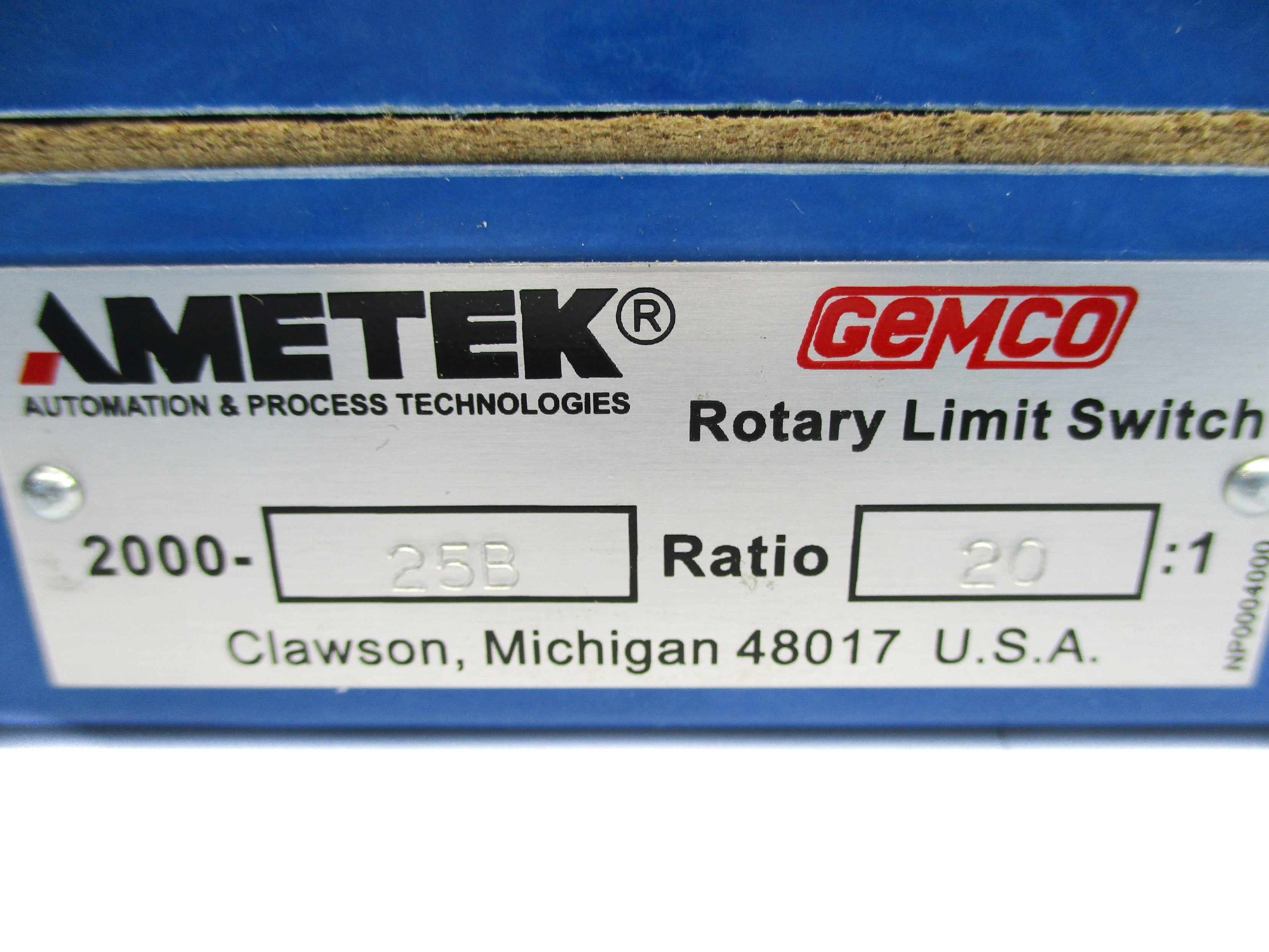 AMETEK 2000-25B NSNP