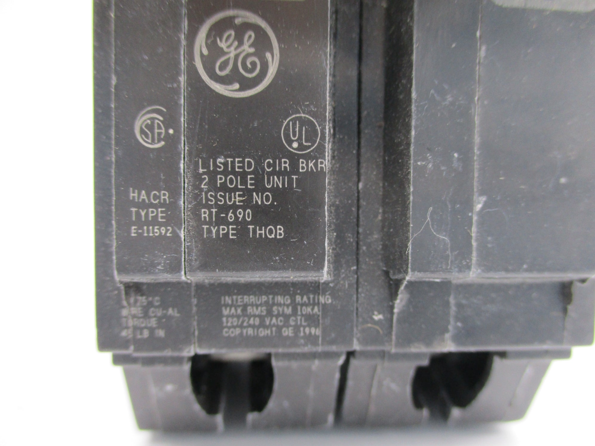 GENERAL ELECTRIC THQB2140 40A 120/240VAC NSNP