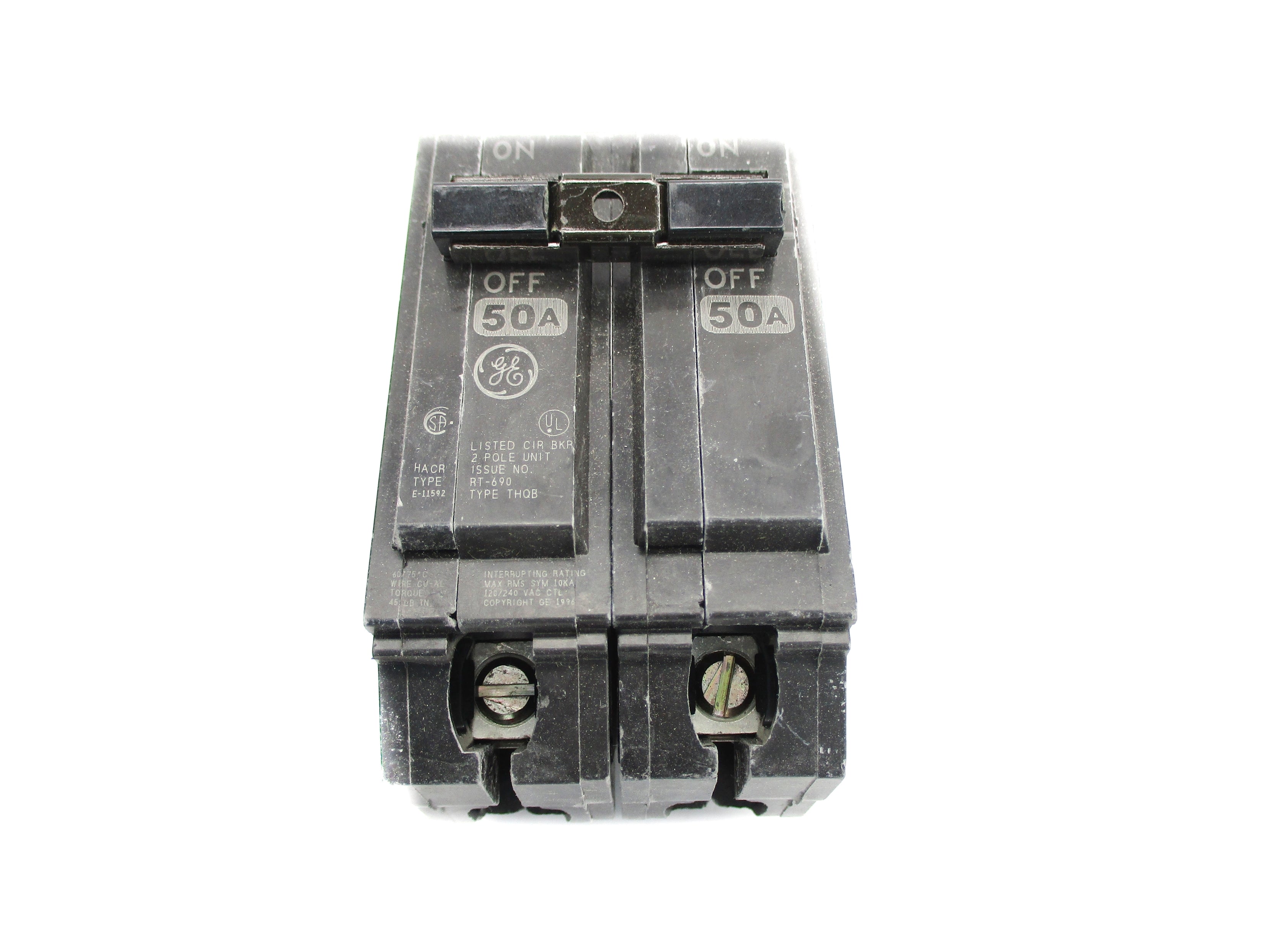 GENERAL ELECTRIC THQB2150 50A 120/240VAC NSNP