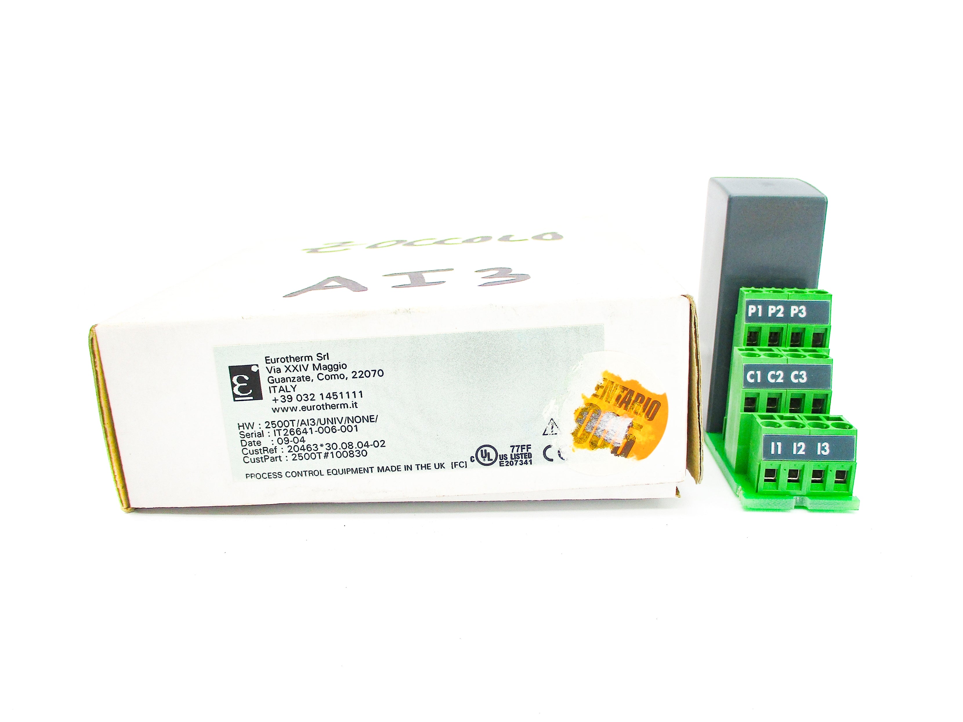 EUROTHERM 2500T/AI3/UNIV/NONE/ NSMP