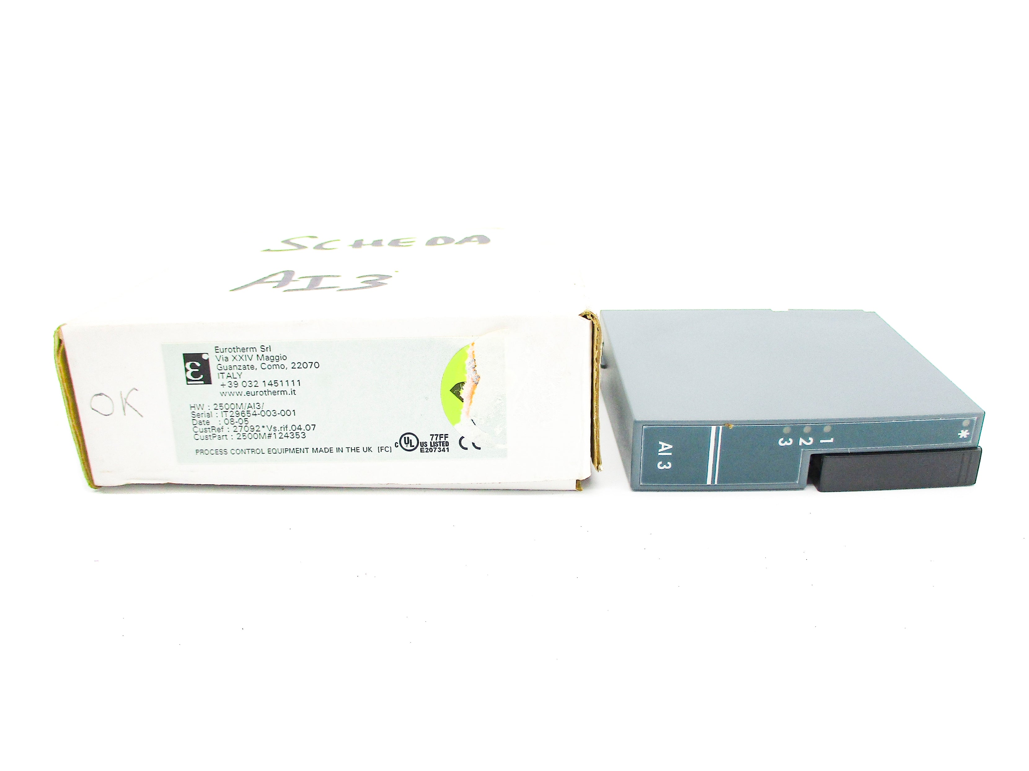 EUROTHERM 2500M/AI3/ NSMP