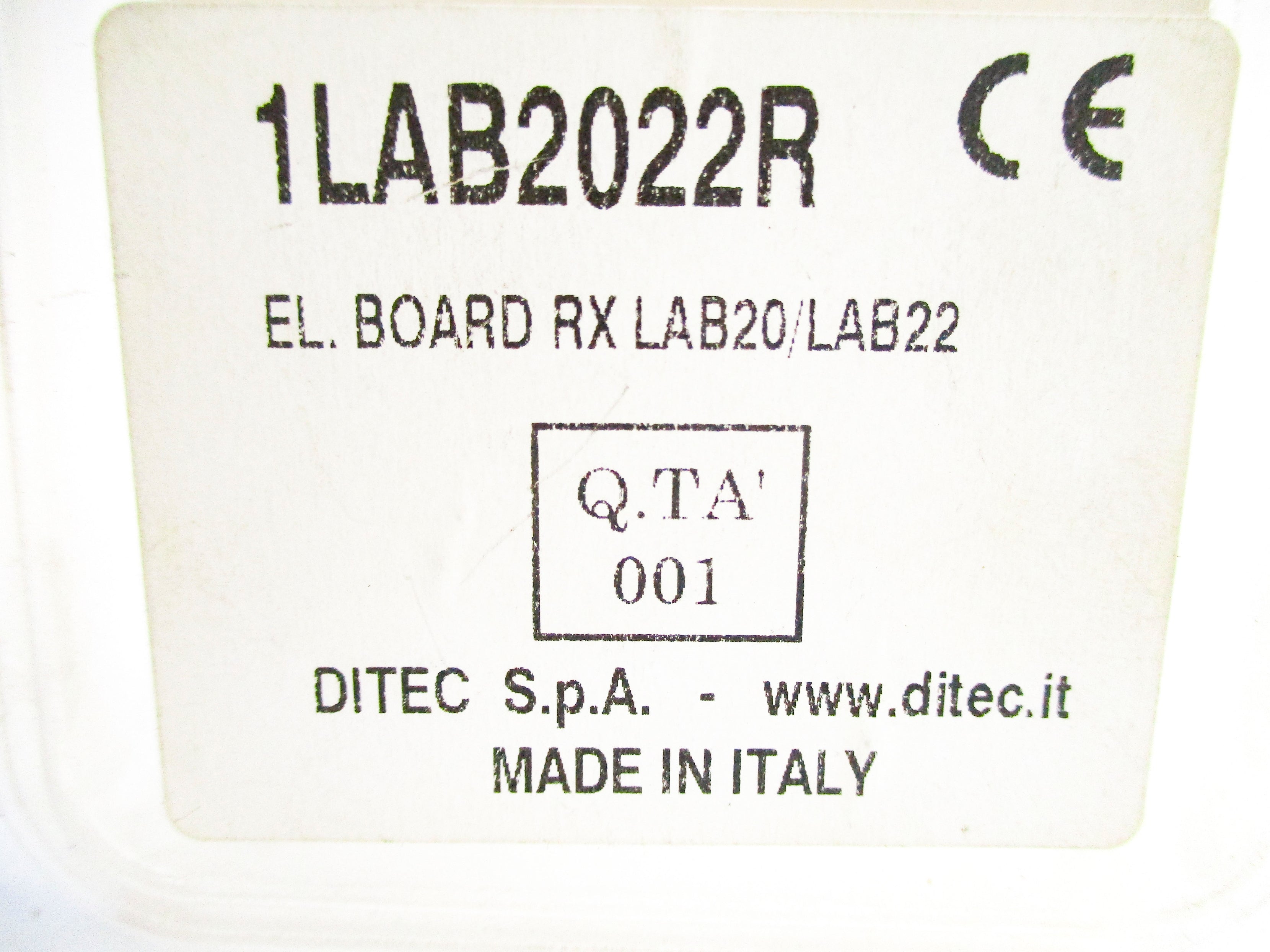 DITEC 1LAB2022R NSMP