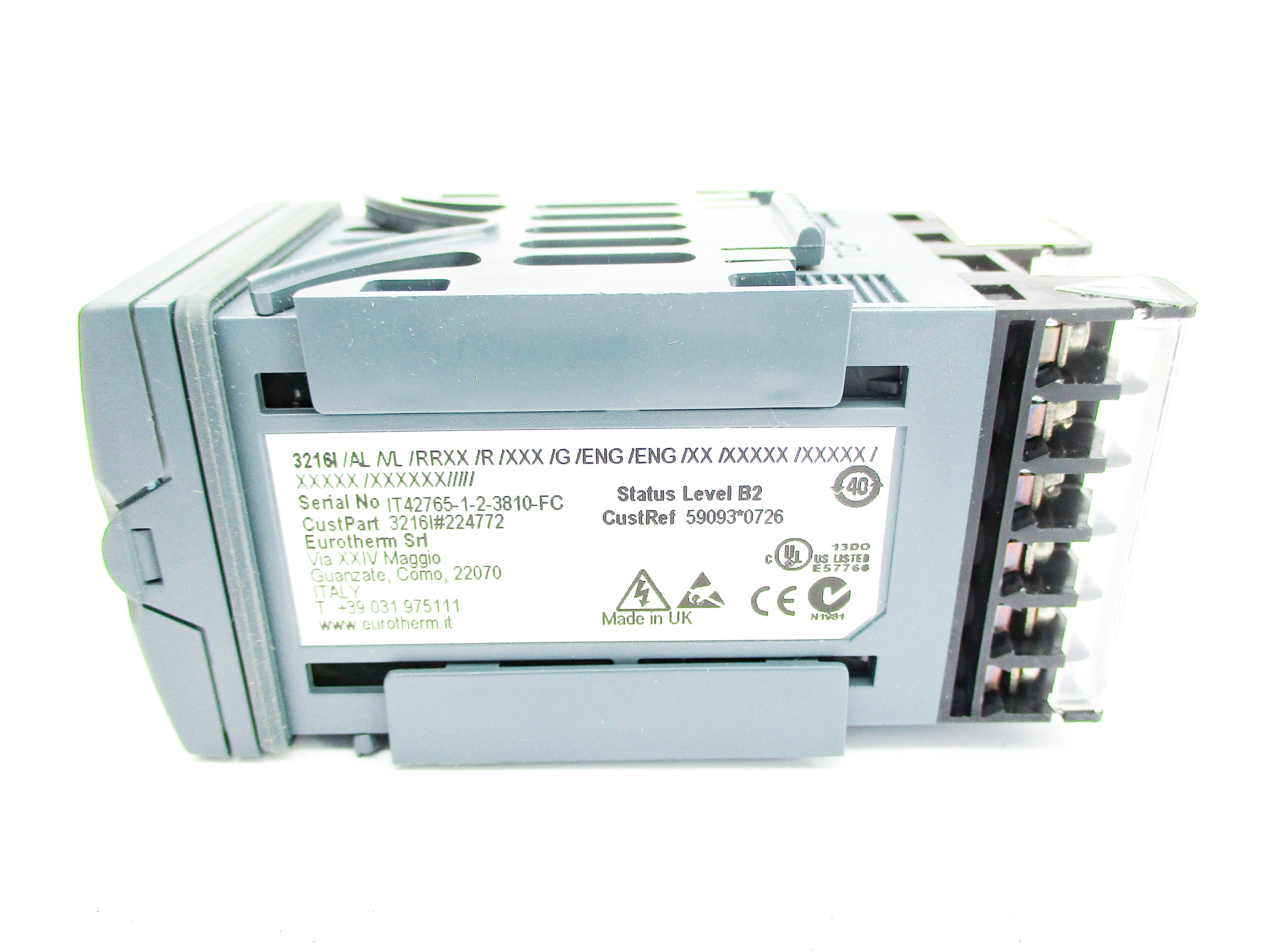EUROTHERM 3216I/AL/VL/RRXX/R/XXX/G/ENG/ENG/XX/XXXXX/XXXXX/XXXXX/XXXXXX///// NSMP
