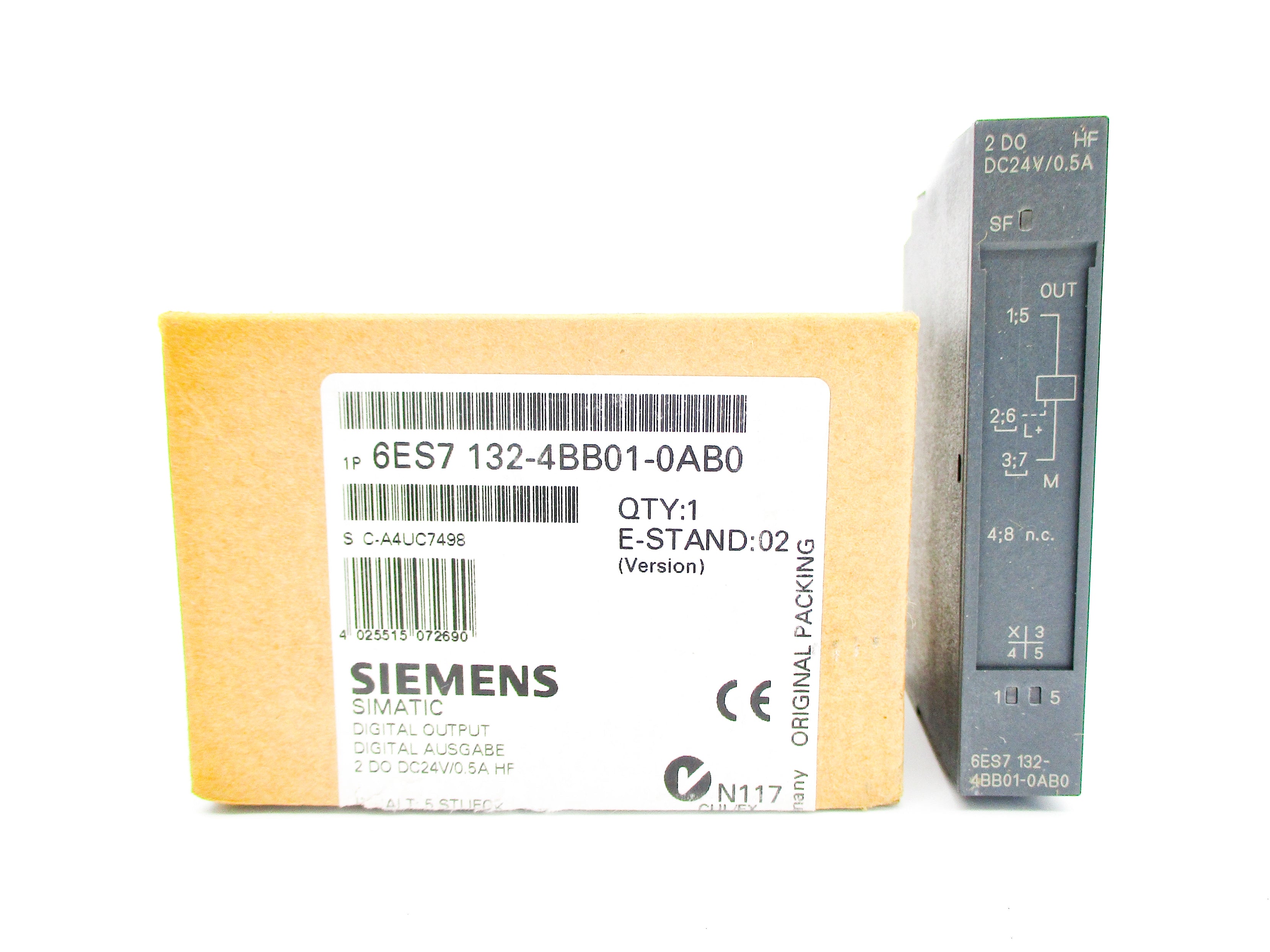 SIEMENS 6ES7132-4BB01-0AB0 (PKG OF 5) NSMP