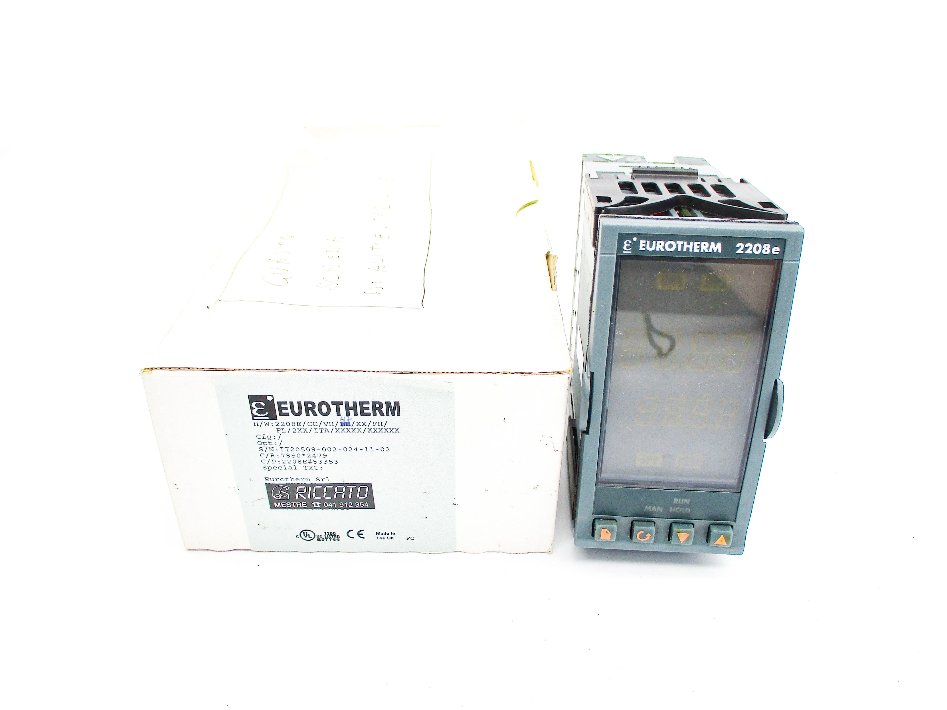 EUROTHERM 2208E/CC/VH/H7/XX/FH/FL/2XX/ITA/XXXXX/XXXXXX NSMP