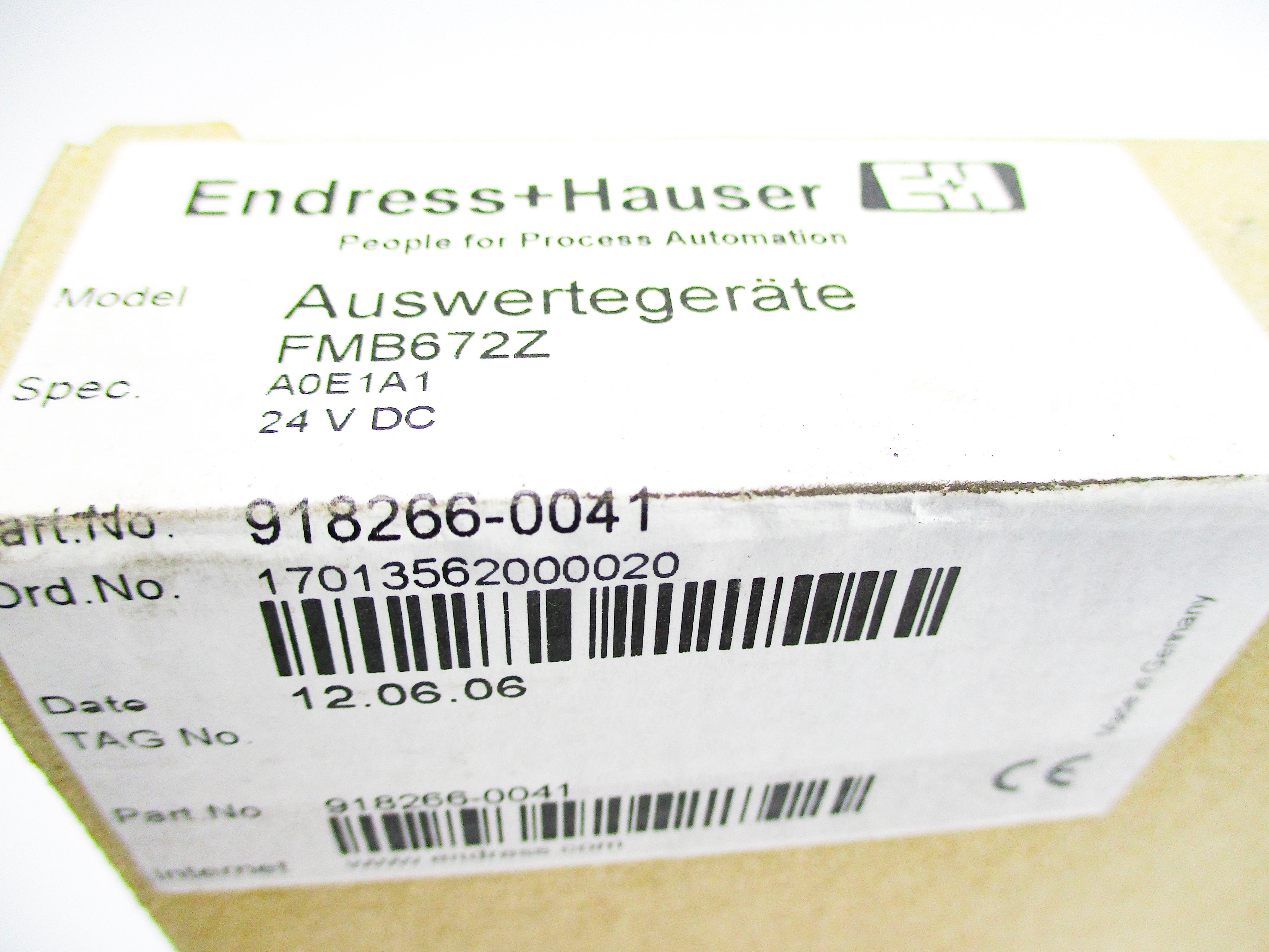 ENDRESS+HAUSER FMB672Z NSMP