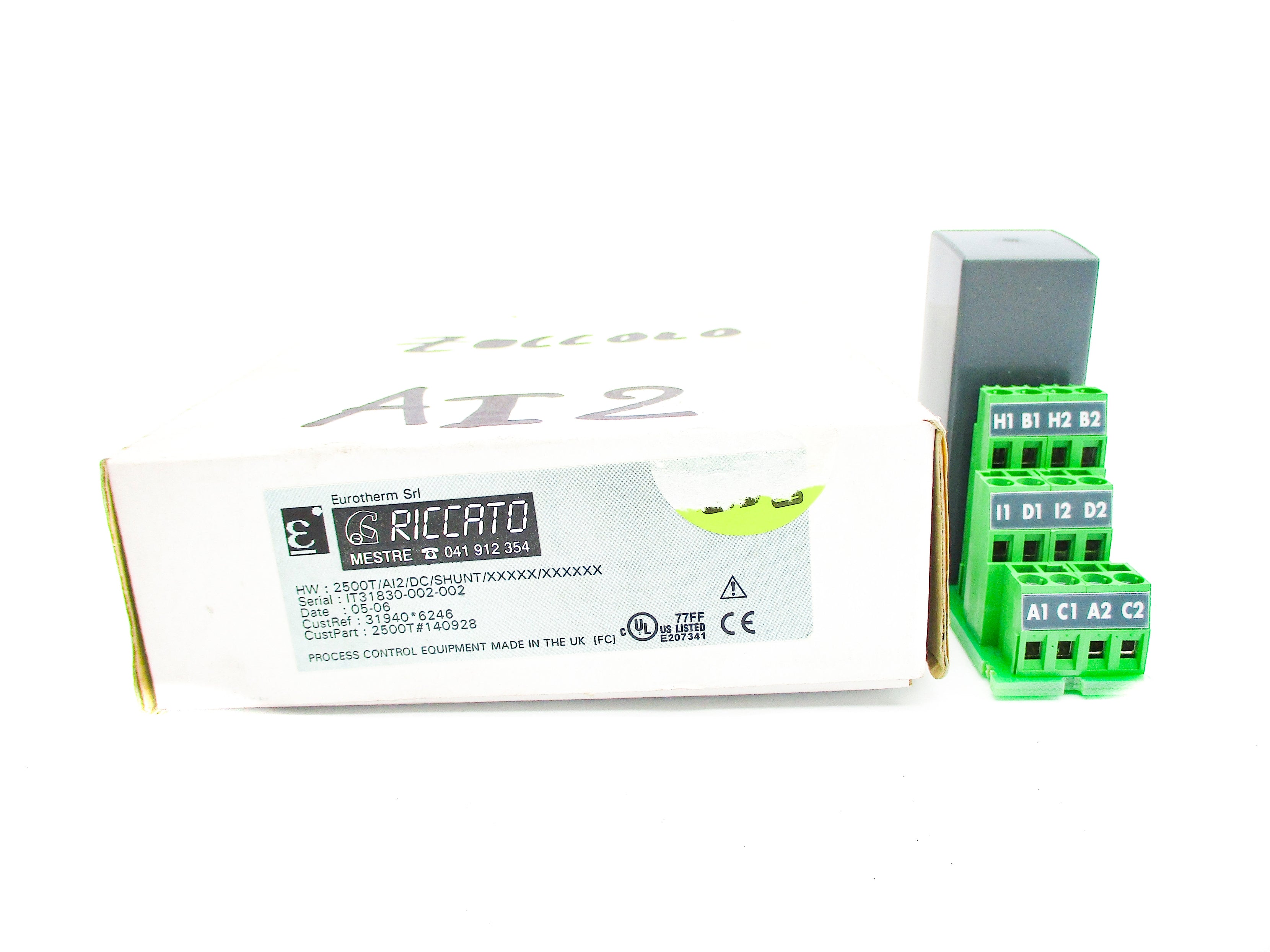 EUROTHERM 2500T/AI2/DC/SHUNT/XXXXX/XXXXXX NSMP