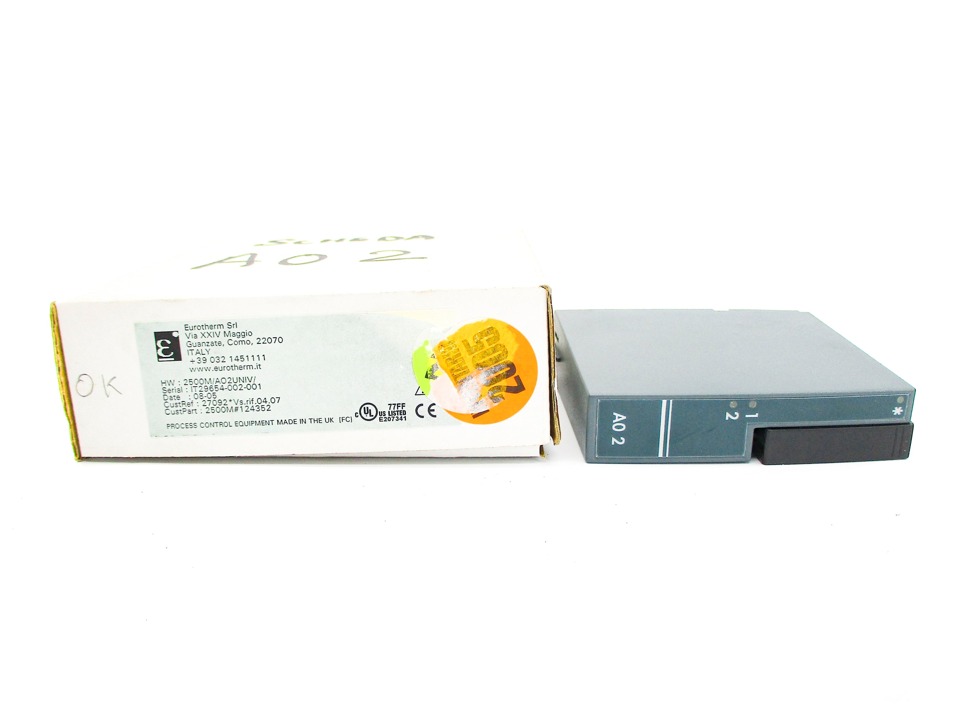 EUROTHERM 2500M/AO2UNIV/ NSMP
