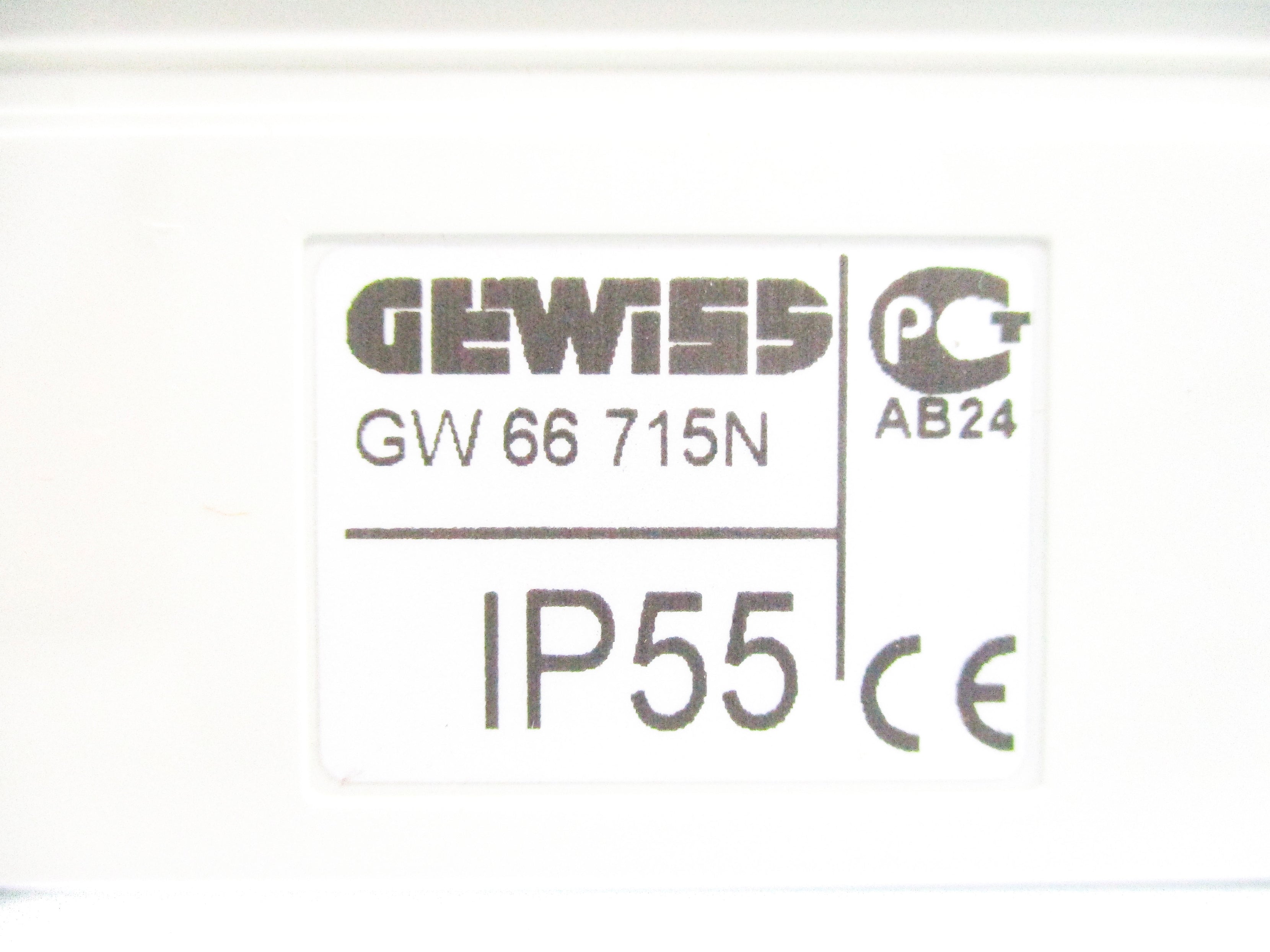GEWISS GW66715N NSNP