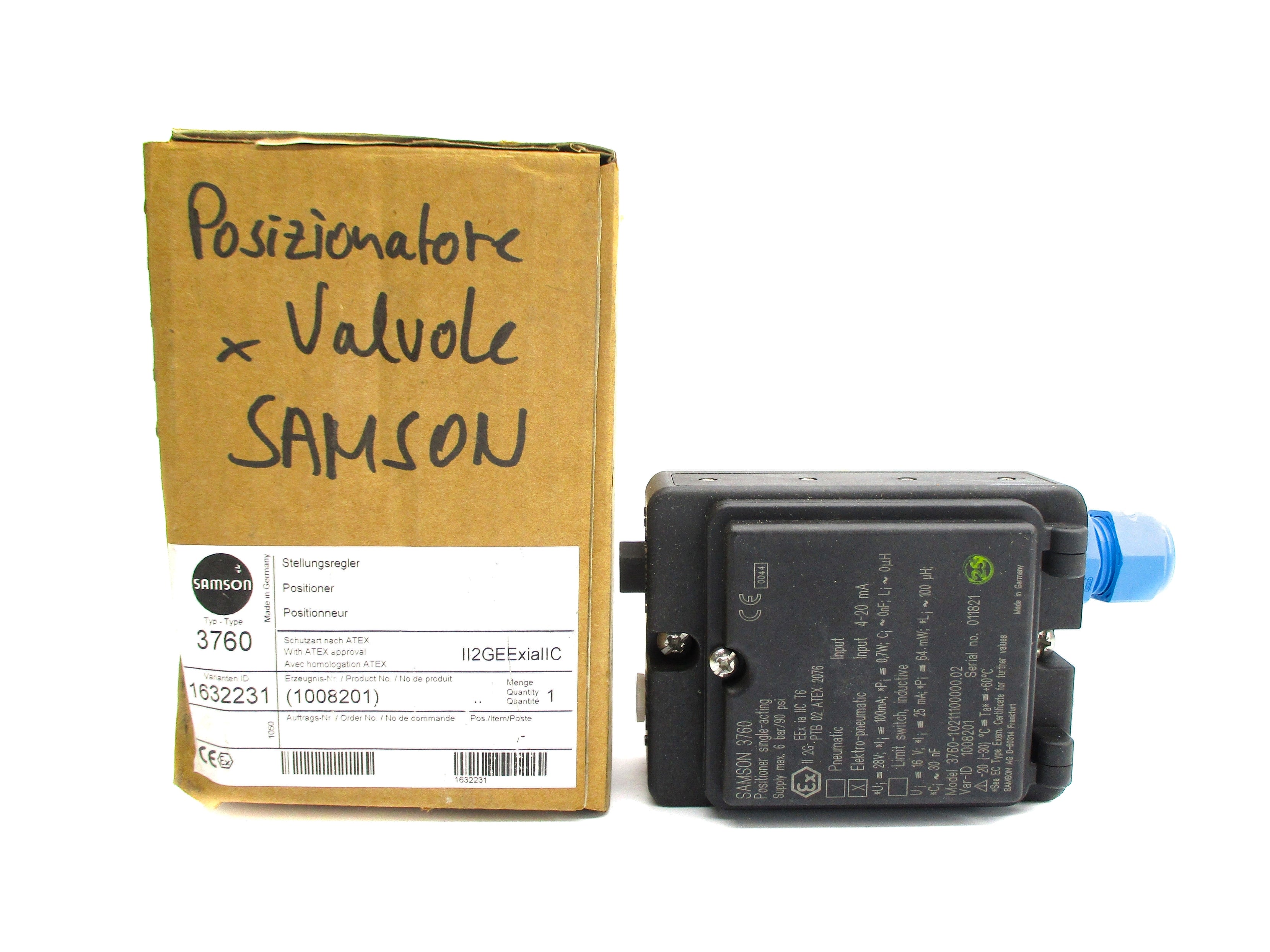 SAMSON 3760 3760-10211100000.02 NSMP