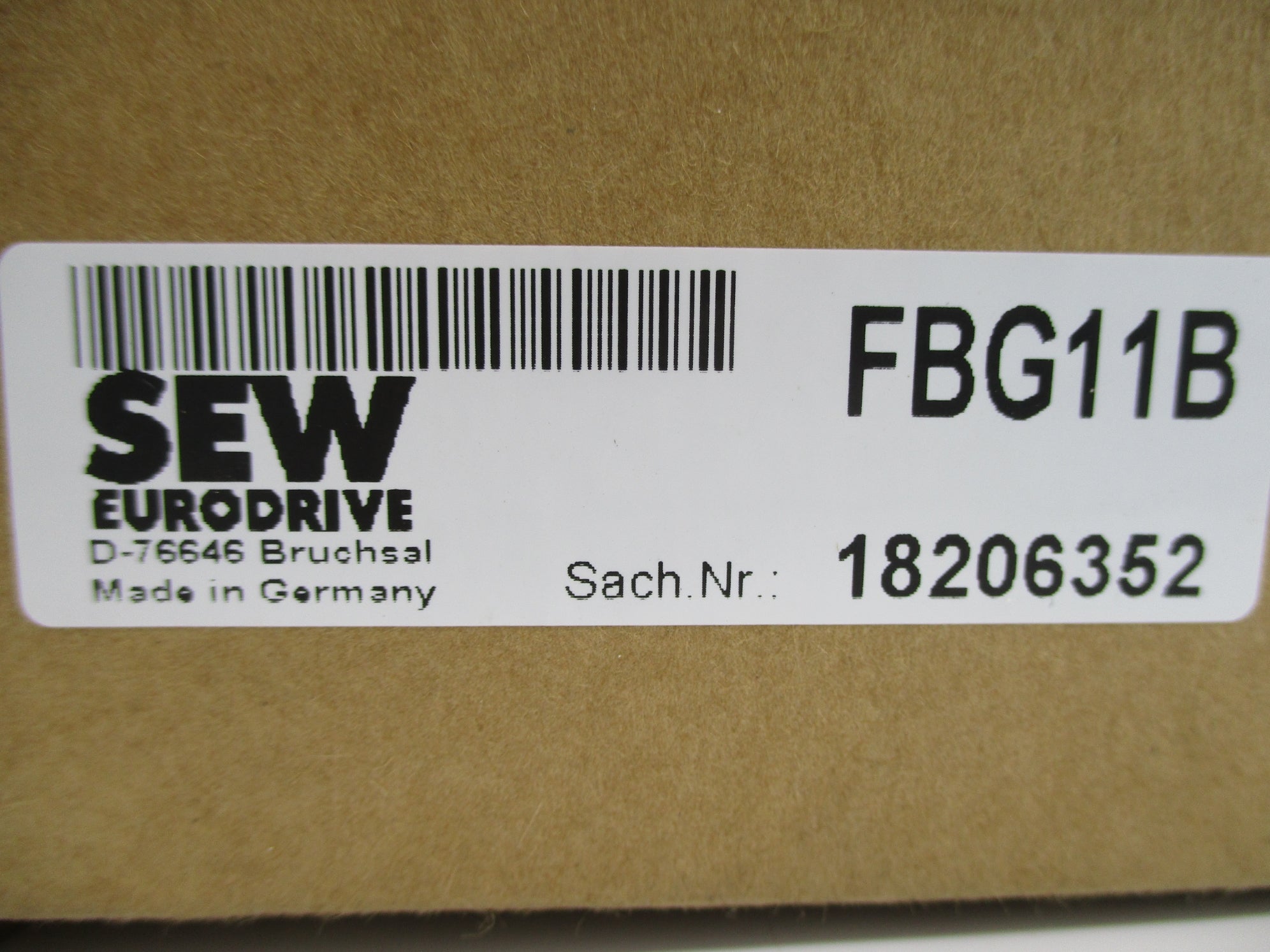 SEW EURODRIVE FBG11B NSMP