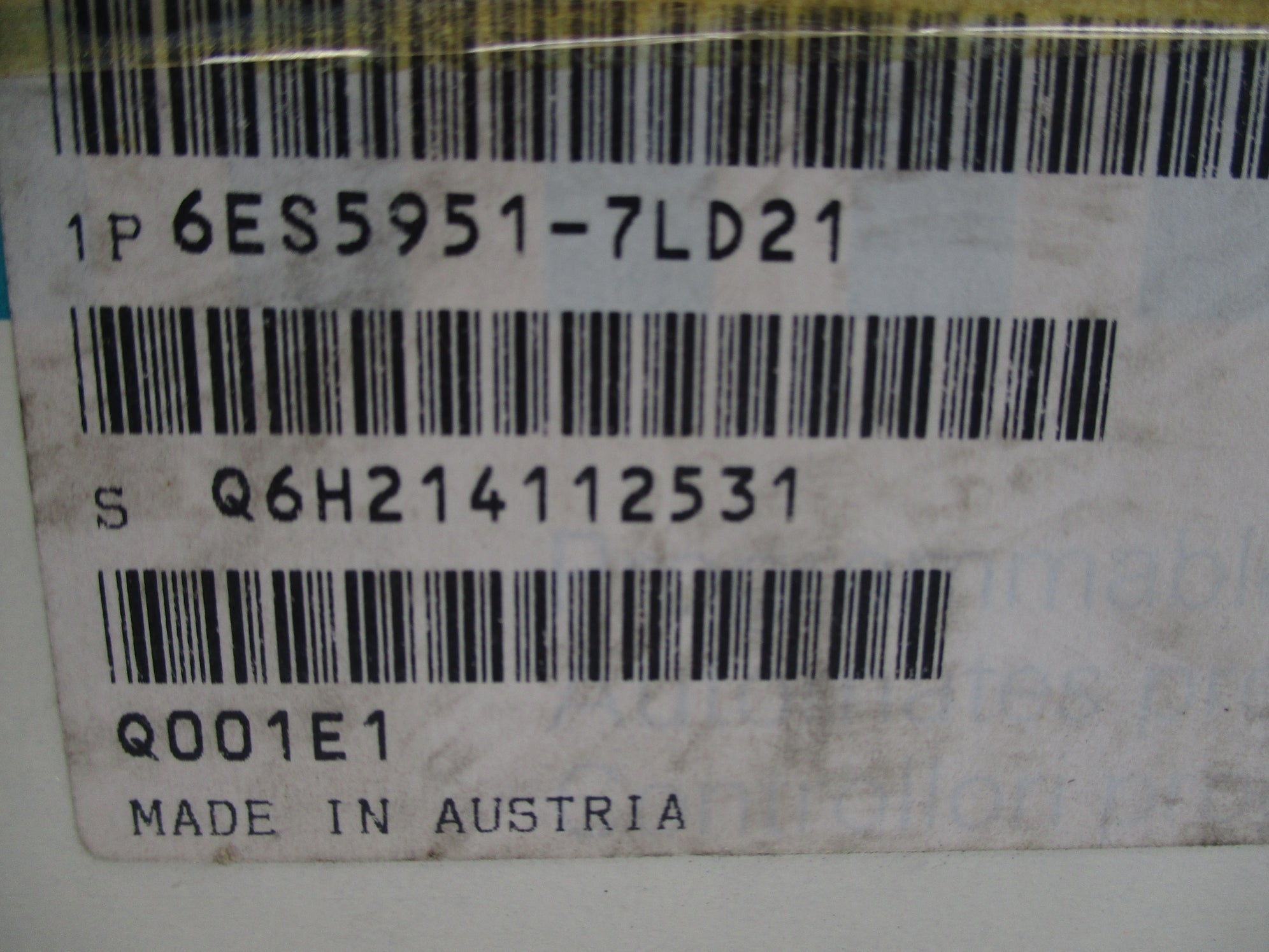 SIEMENS 6ES5951-7LD21 120V/230V NSMP