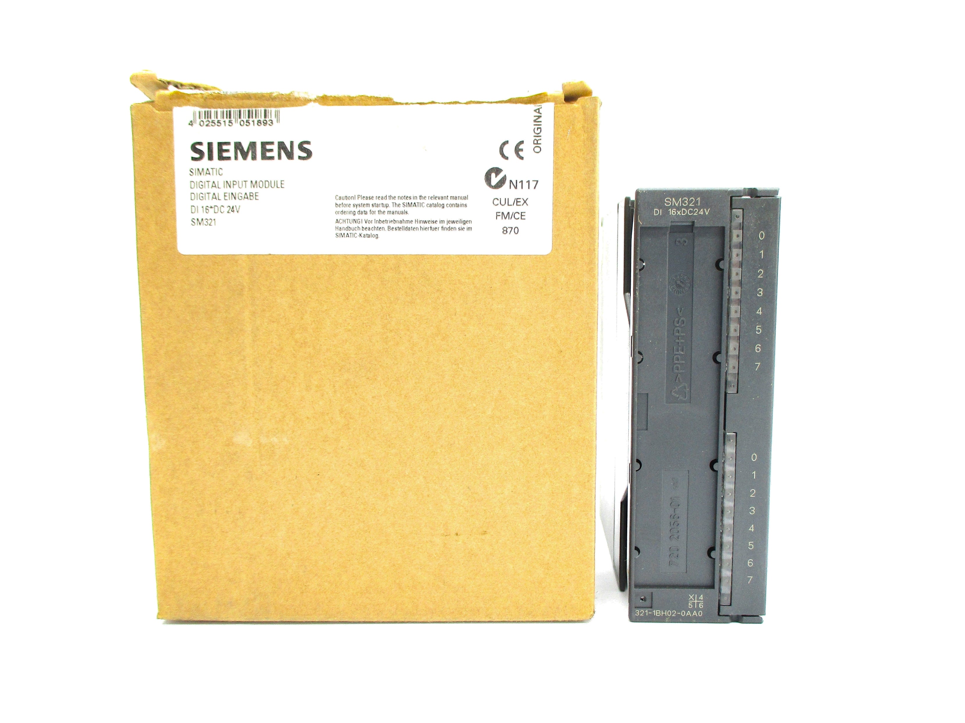 SIEMENS 6ES7321-1BH02-0AA0 NSMP