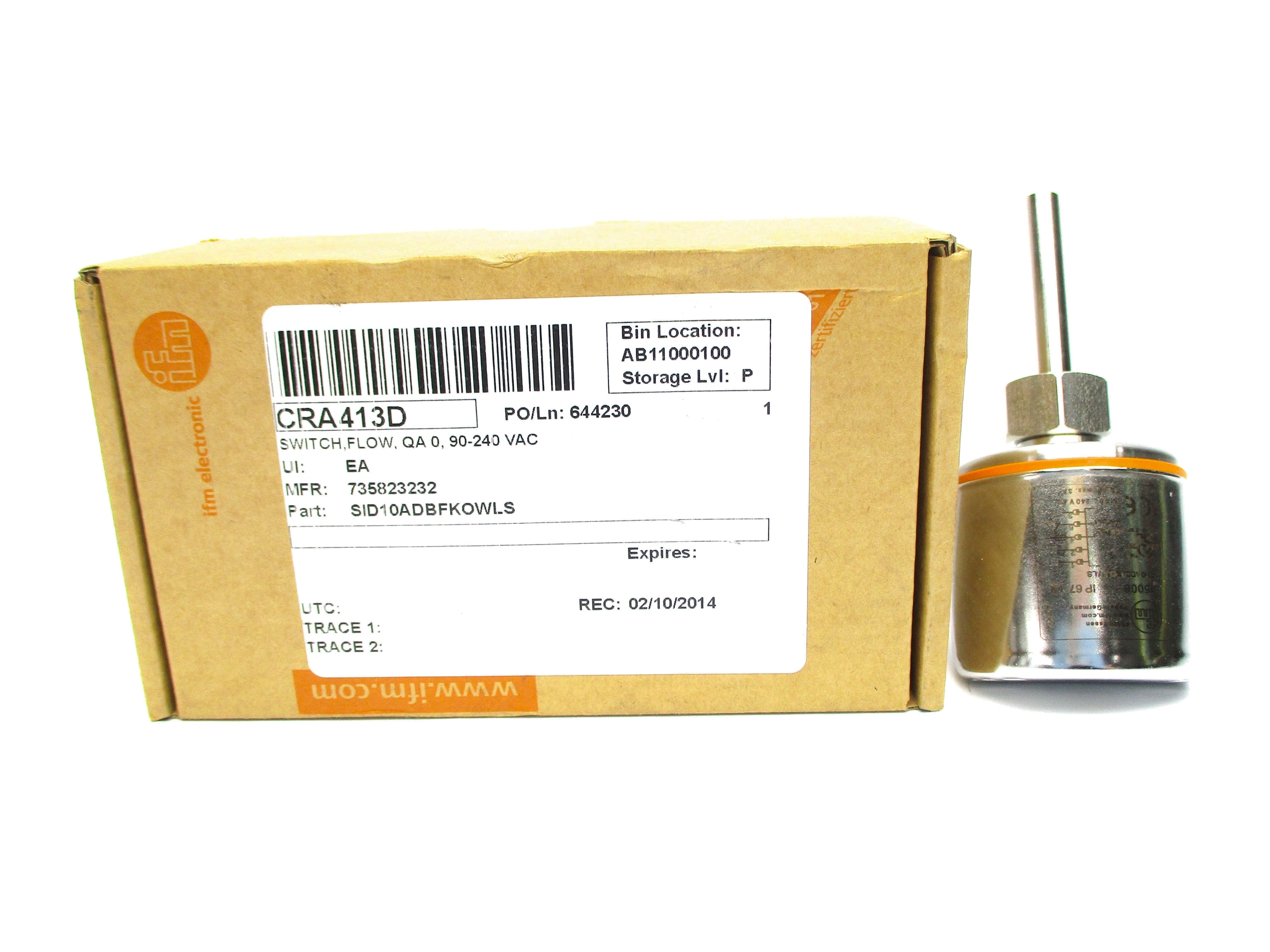 IFM EFECTOR SI5006 SID10ADBFKOW/LS NSMP