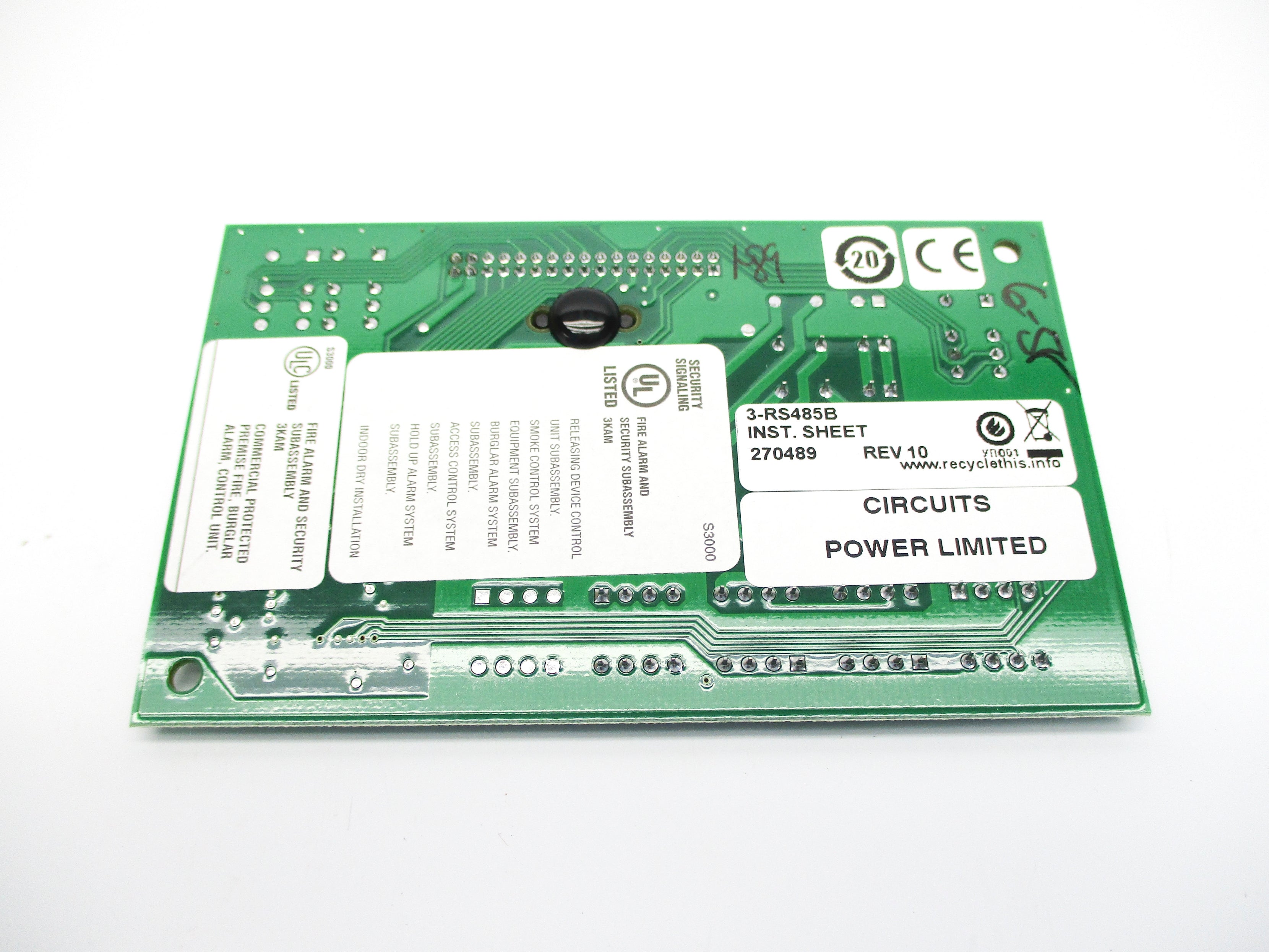 EDWARDS SIGNALING 3-RS485B NSMP