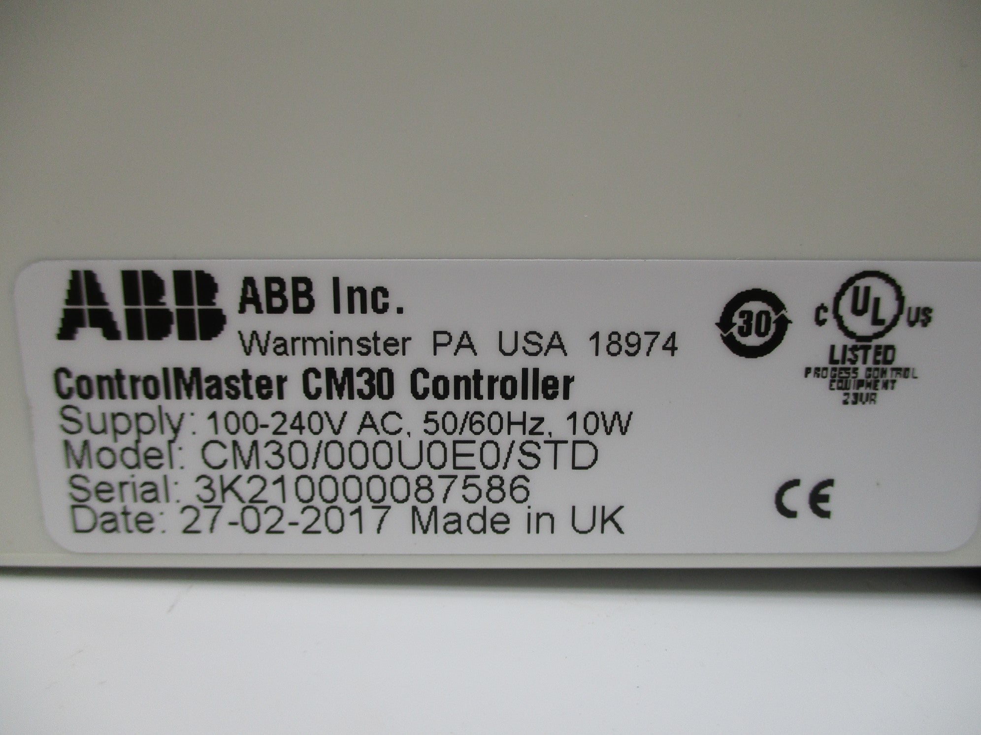 ABB CM30/000U0E0/STD NSNP