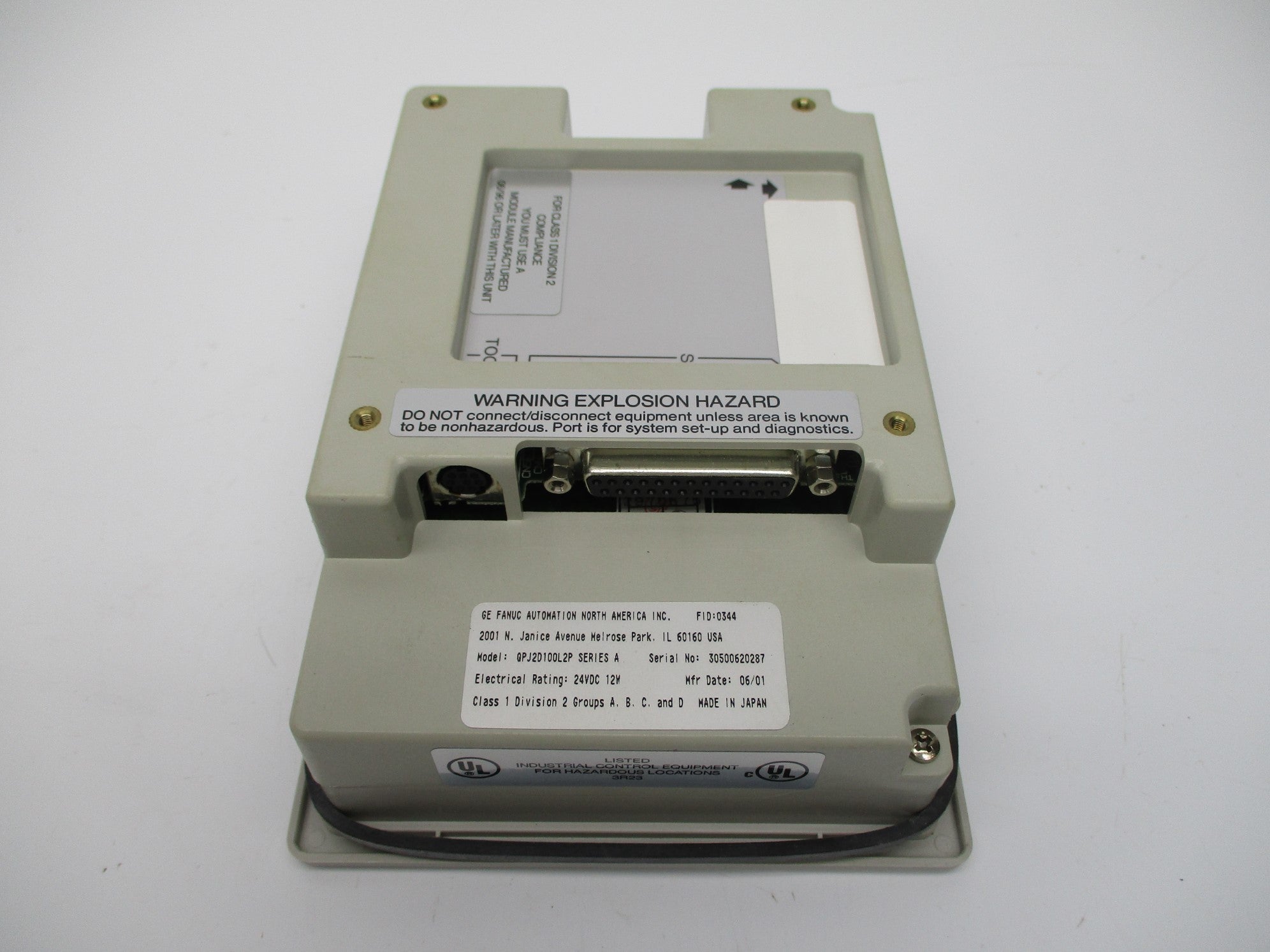TOTAL CONTROL QPJ-2D100-L2P SER. A NSMP
