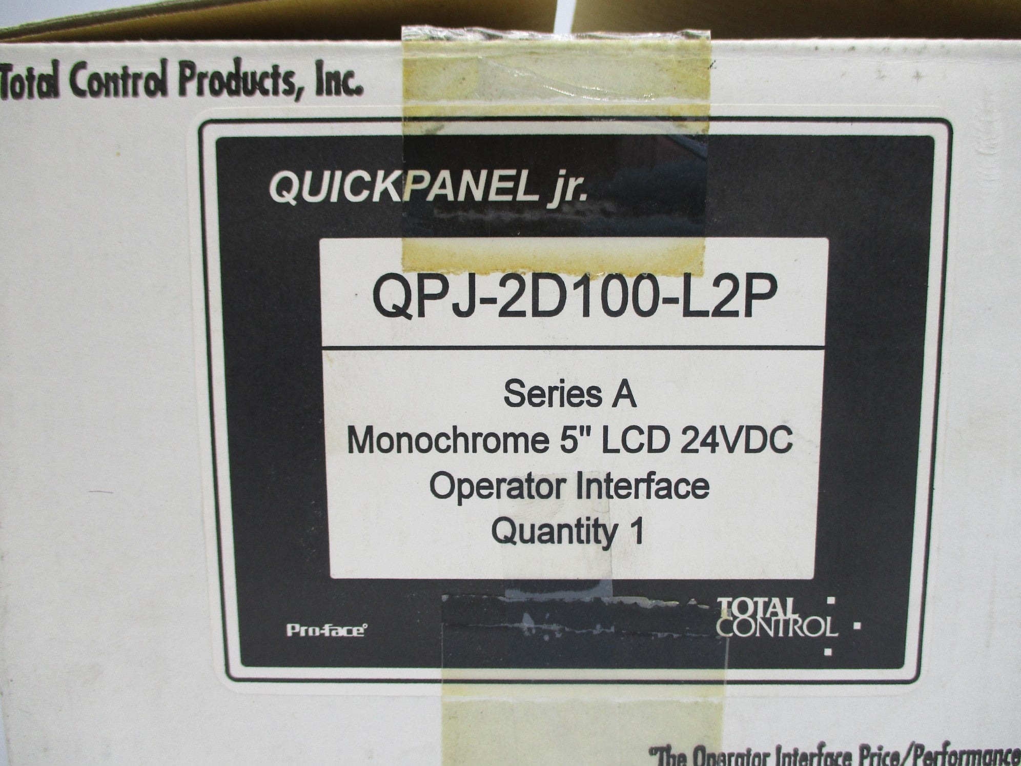 TOTAL CONTROL QPJ-2D100-L2P SER. A NSMP