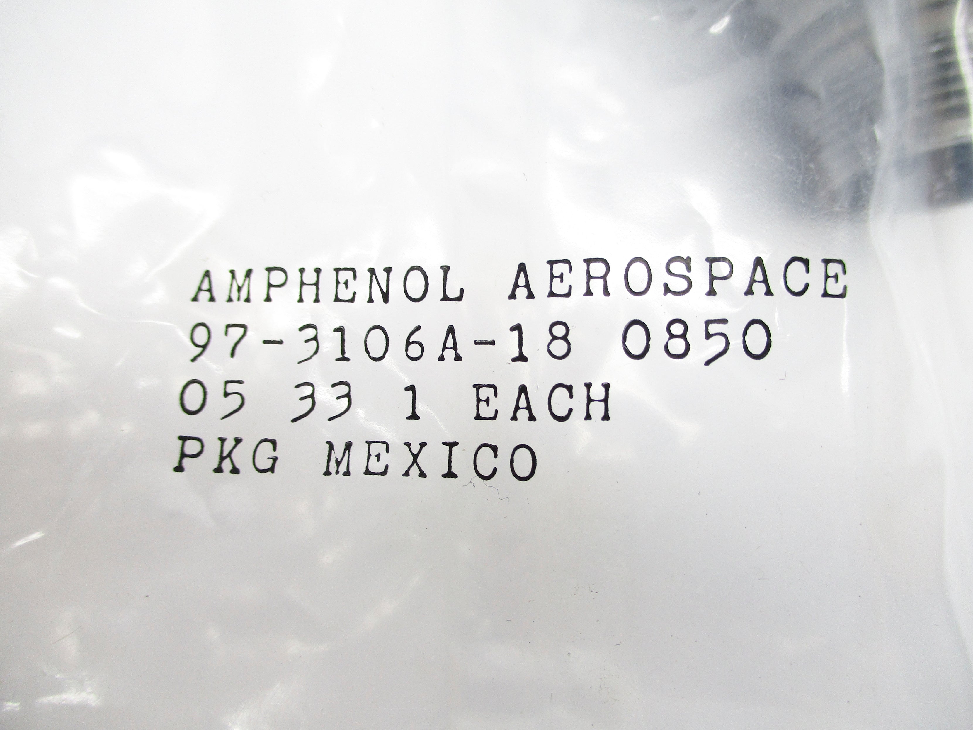 AMPHENOL 97-3106A-18-0850 NSMP
