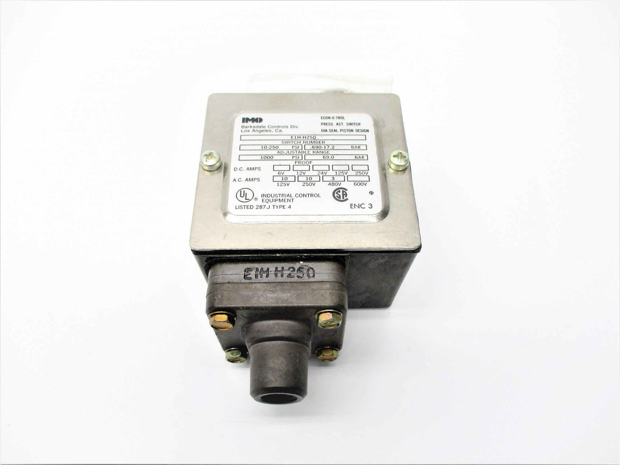 IMO E1H-H250 1000PSI NSNP