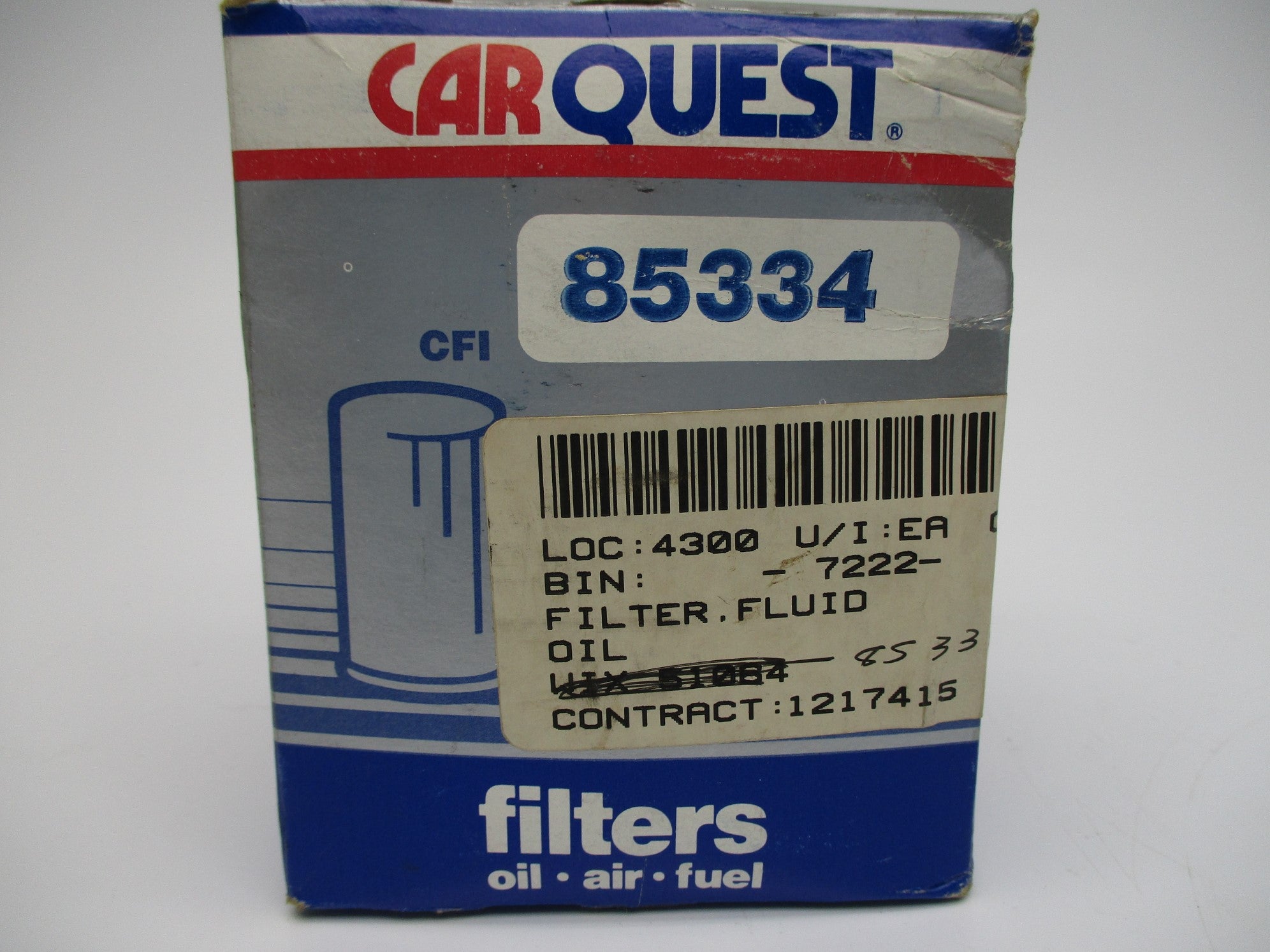 CARQUEST 85334 NSMP