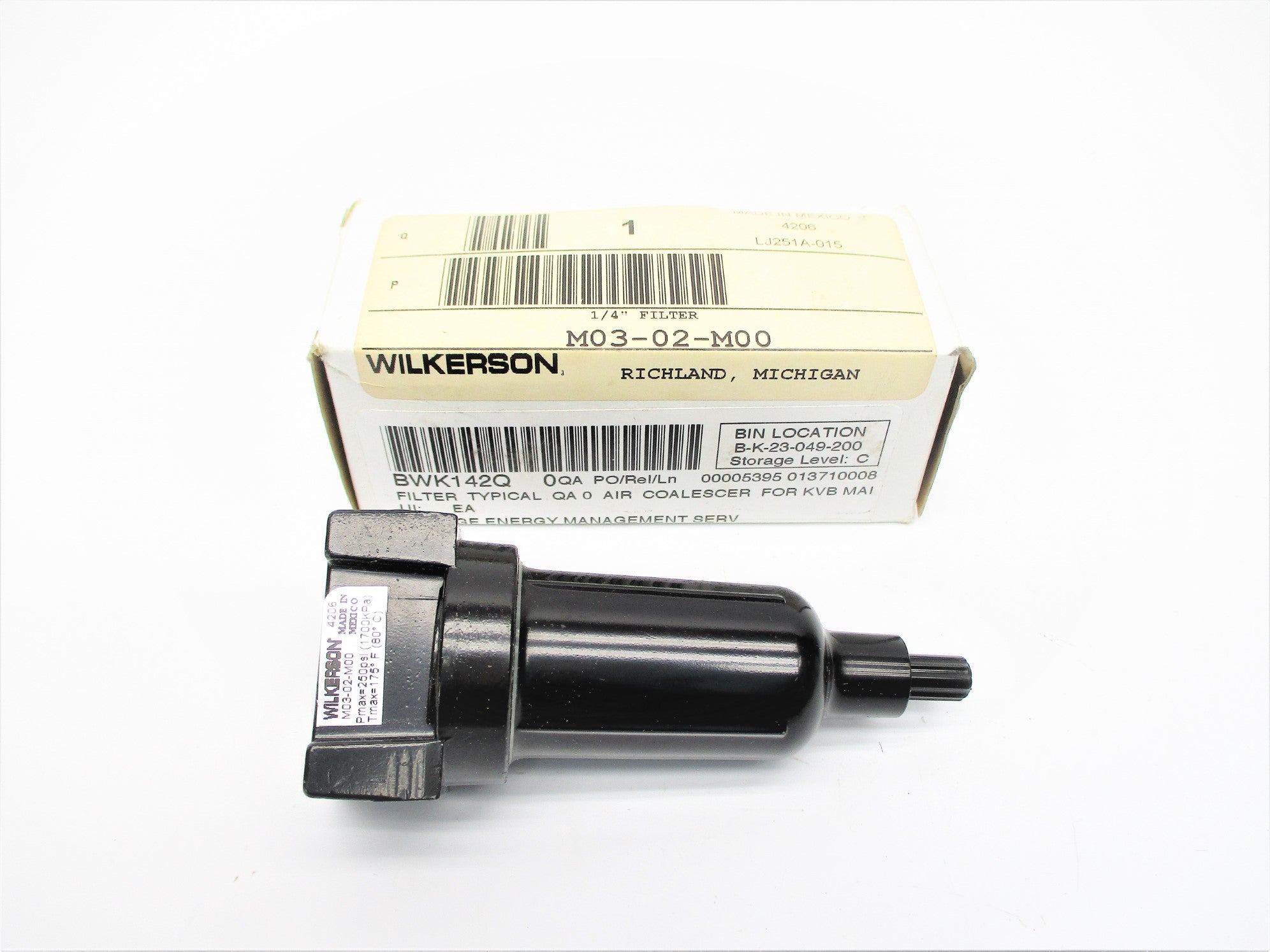 WILKERSON M03-02-M00 250PSI NSMP