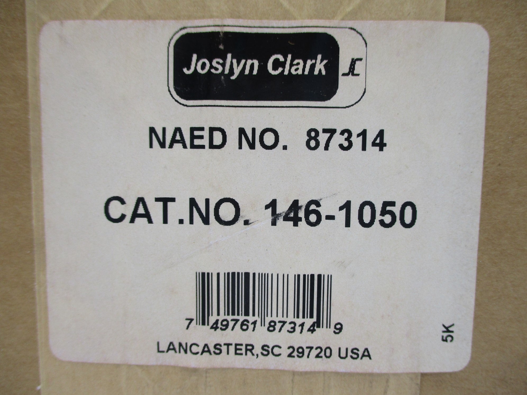 JOSLYN CLARK 146-1050 NSFS