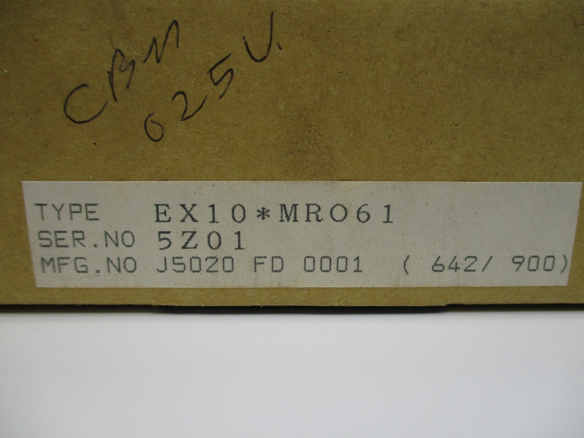 TOSHIBA EX10*MR061 SER. 5Z01 NSMP