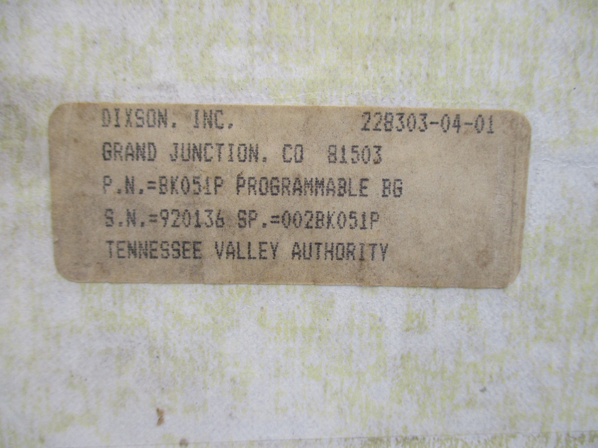 DIXSON BK051P NSMP