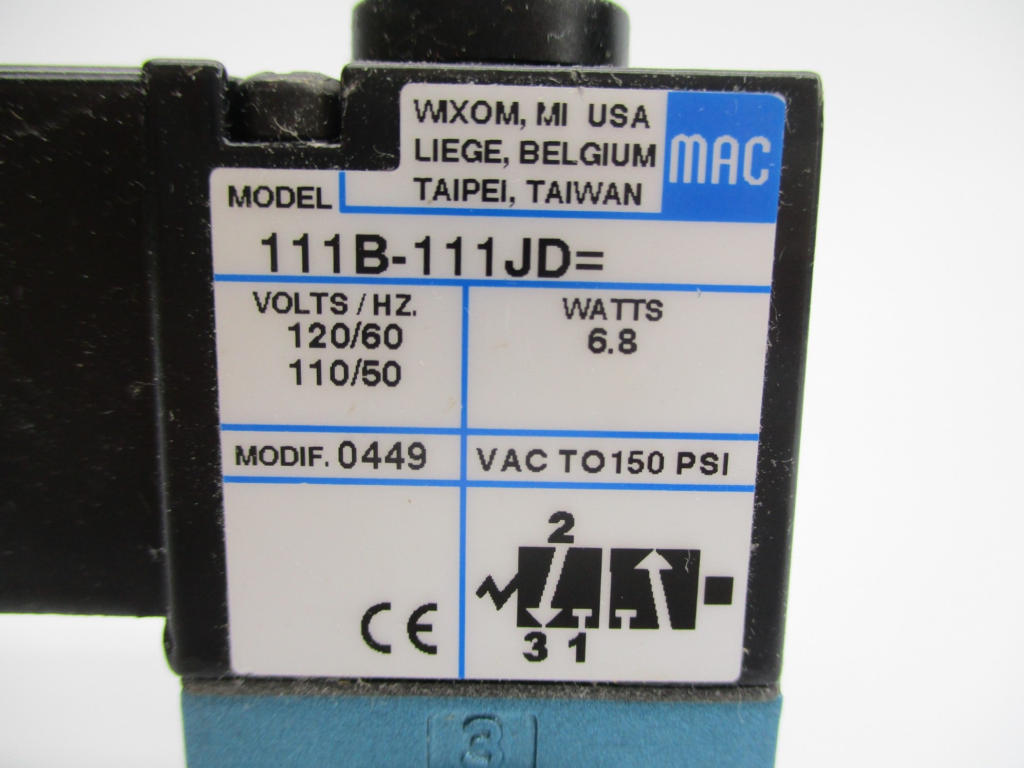 MAC 111B-111JD 110/120V 150PSI NSNP
