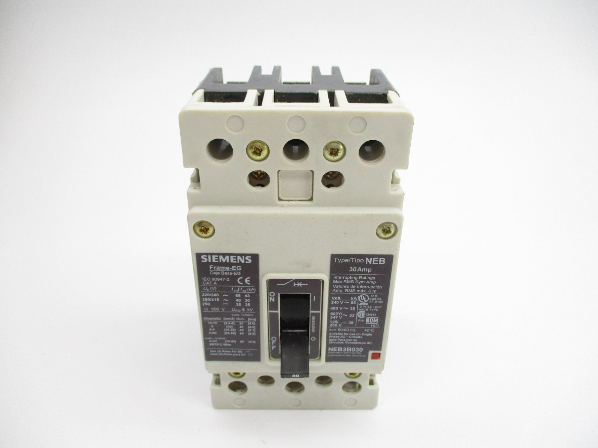 SIEMENS NEB3B030 600V 30A NSNP