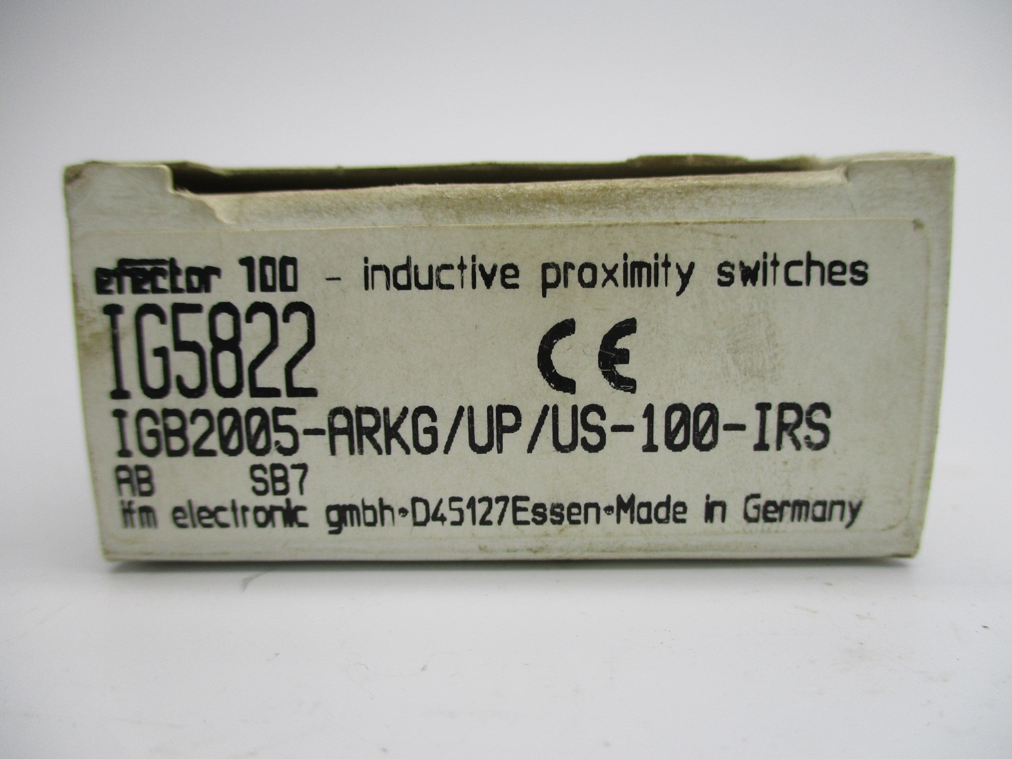 IFM EFECTOR IG5822 IGB2005-ARKG/UP/US-100-IRS 10-36VDC NSMP
