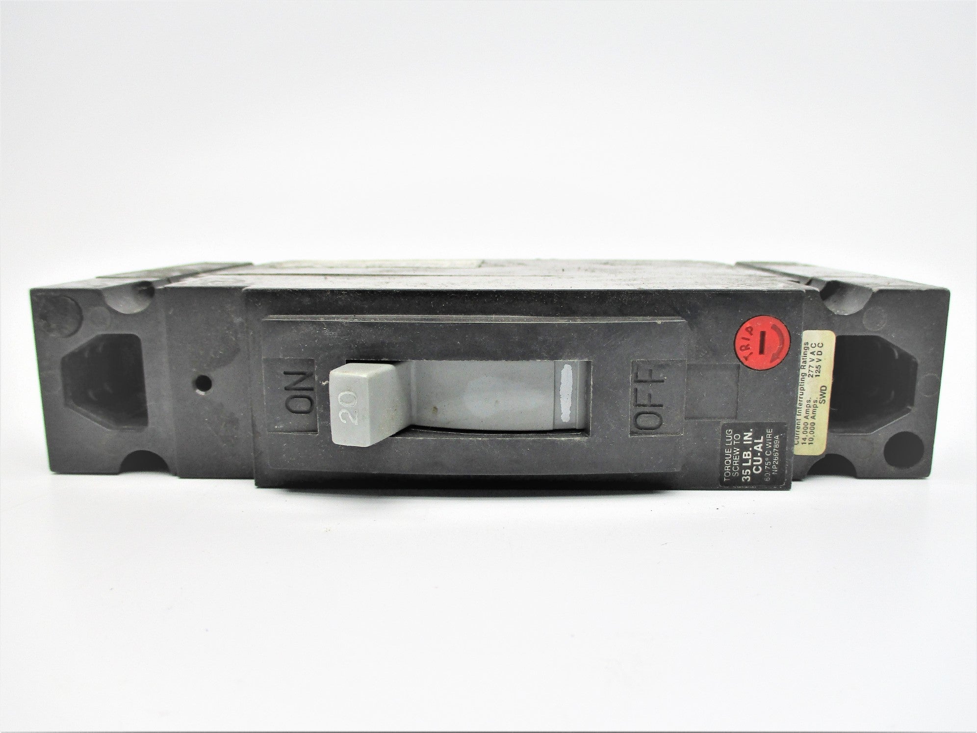 GENERAL ELECTRIC TED113020 277VAC 20A UNMP