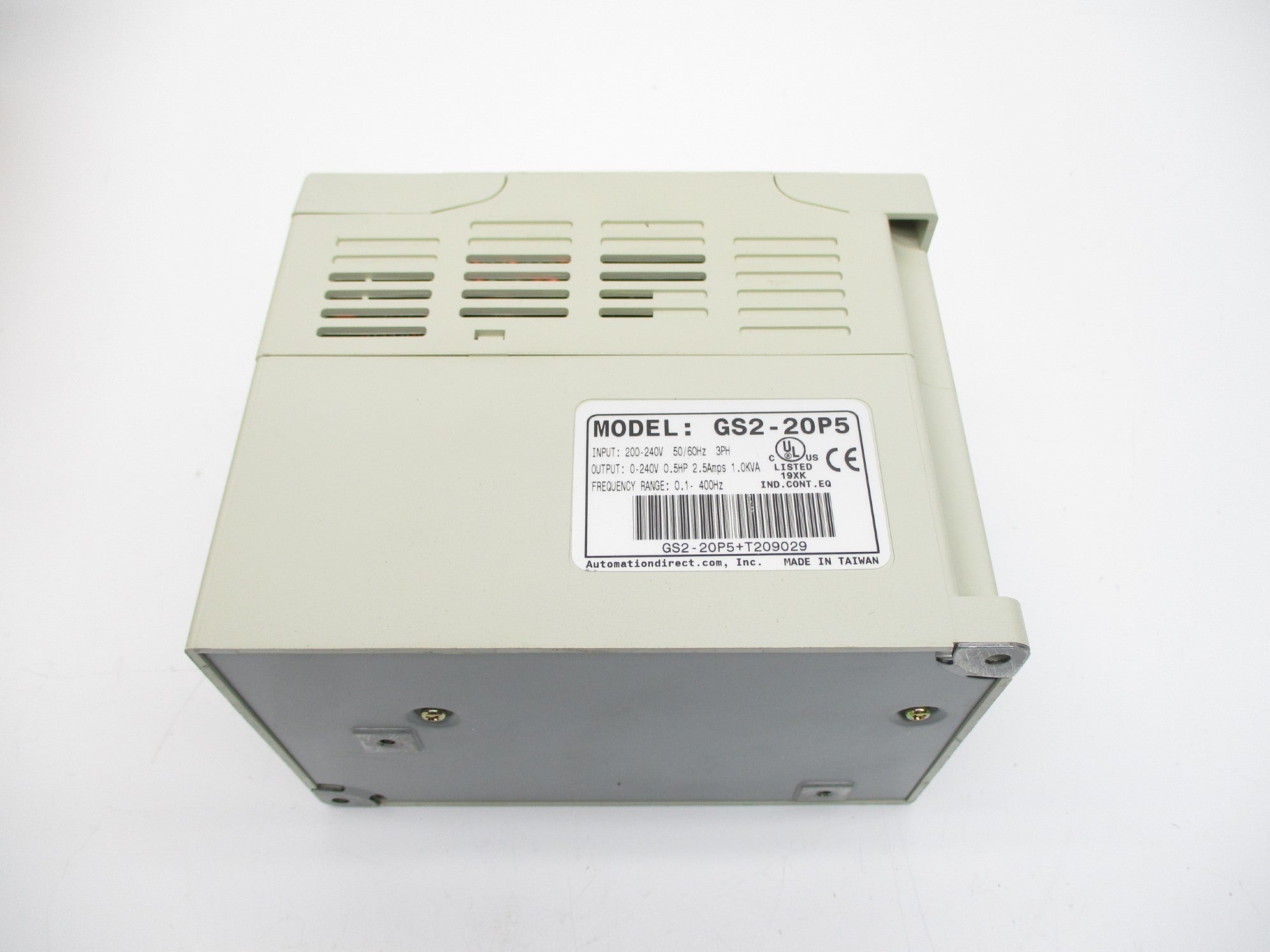 AUTOMATION DIRECT GS2-20P5 NSMP