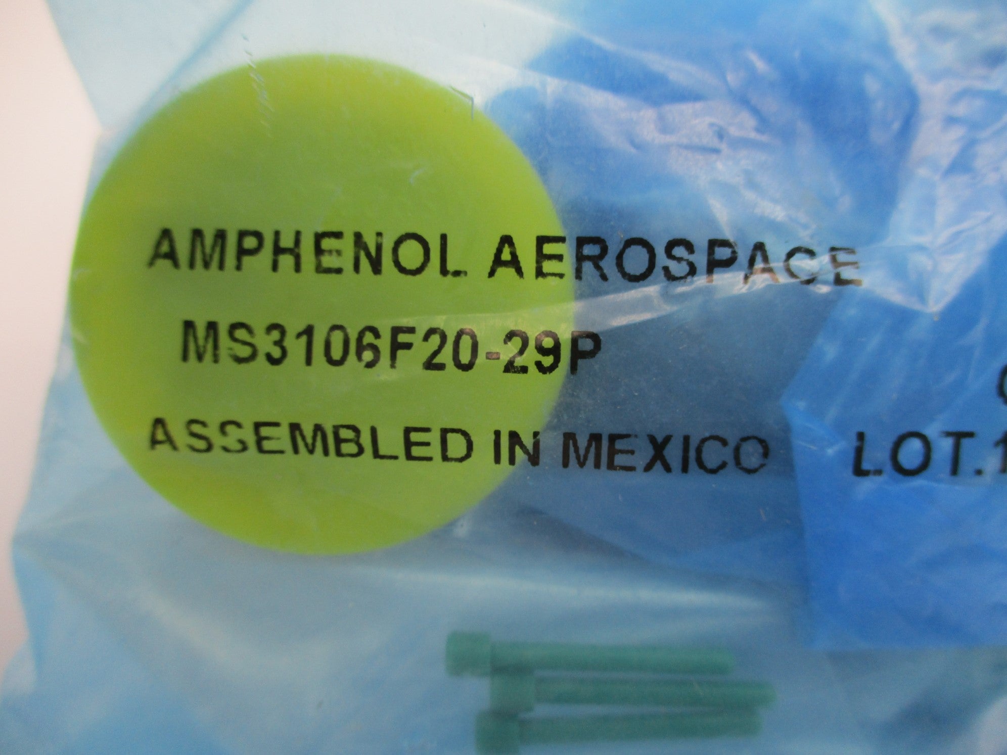 AMPHENOL AEROSPACE MS3106F20-29P NSMP