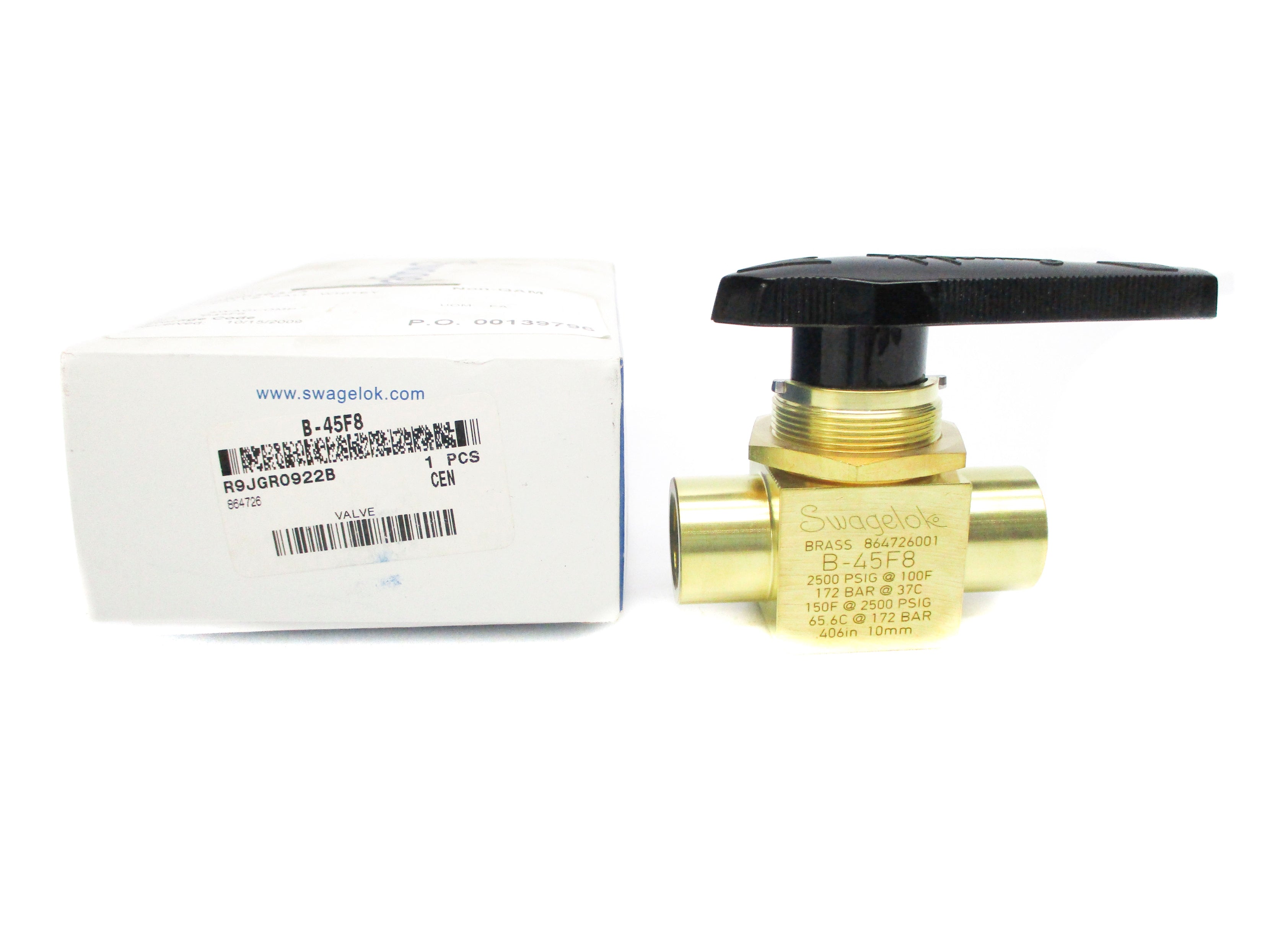 SWAGELOK B-45F8 2500PSIG NSMP