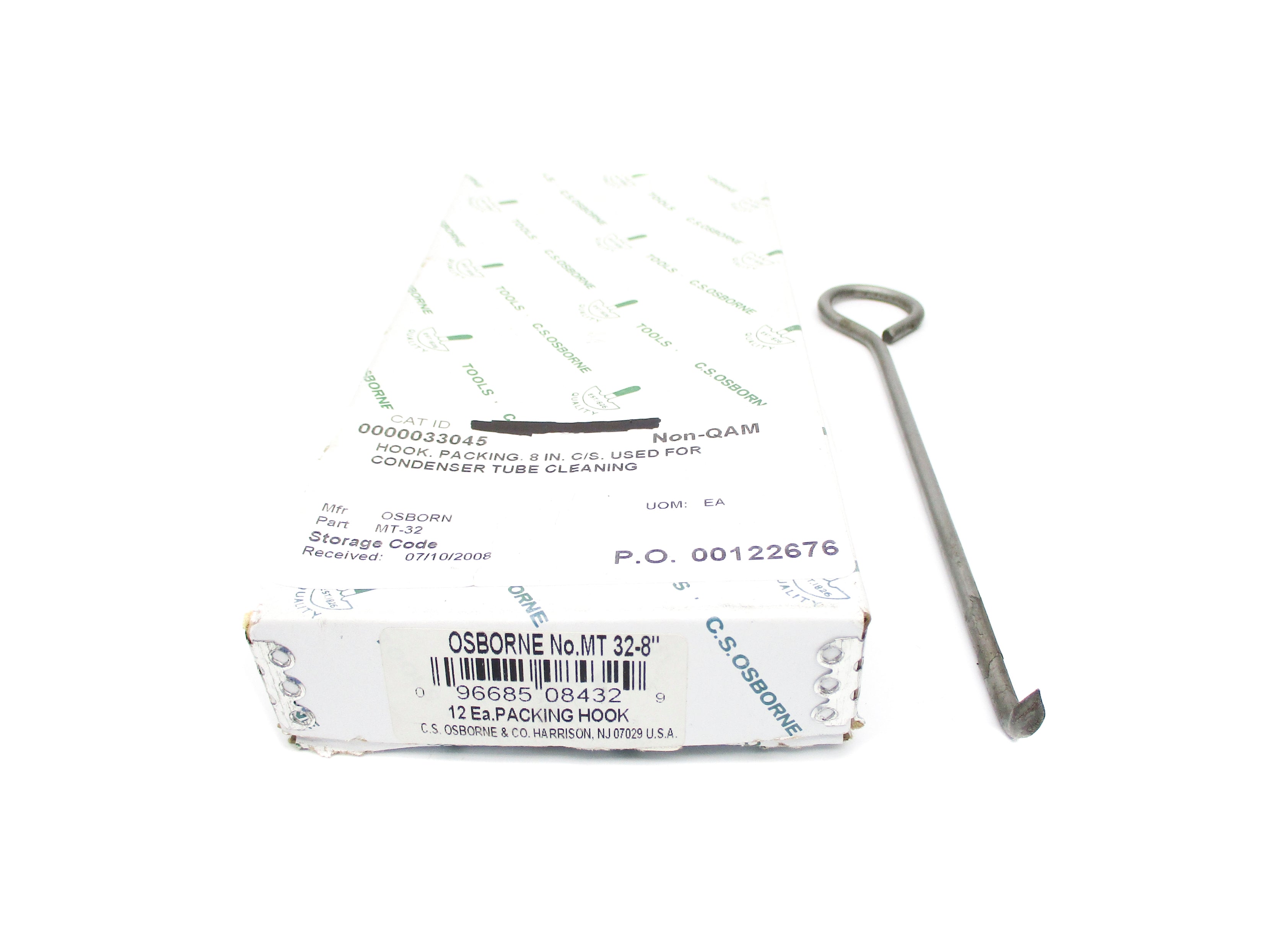 C.S.OSBORNE MT32-8 (PKG OF 12) NSMP