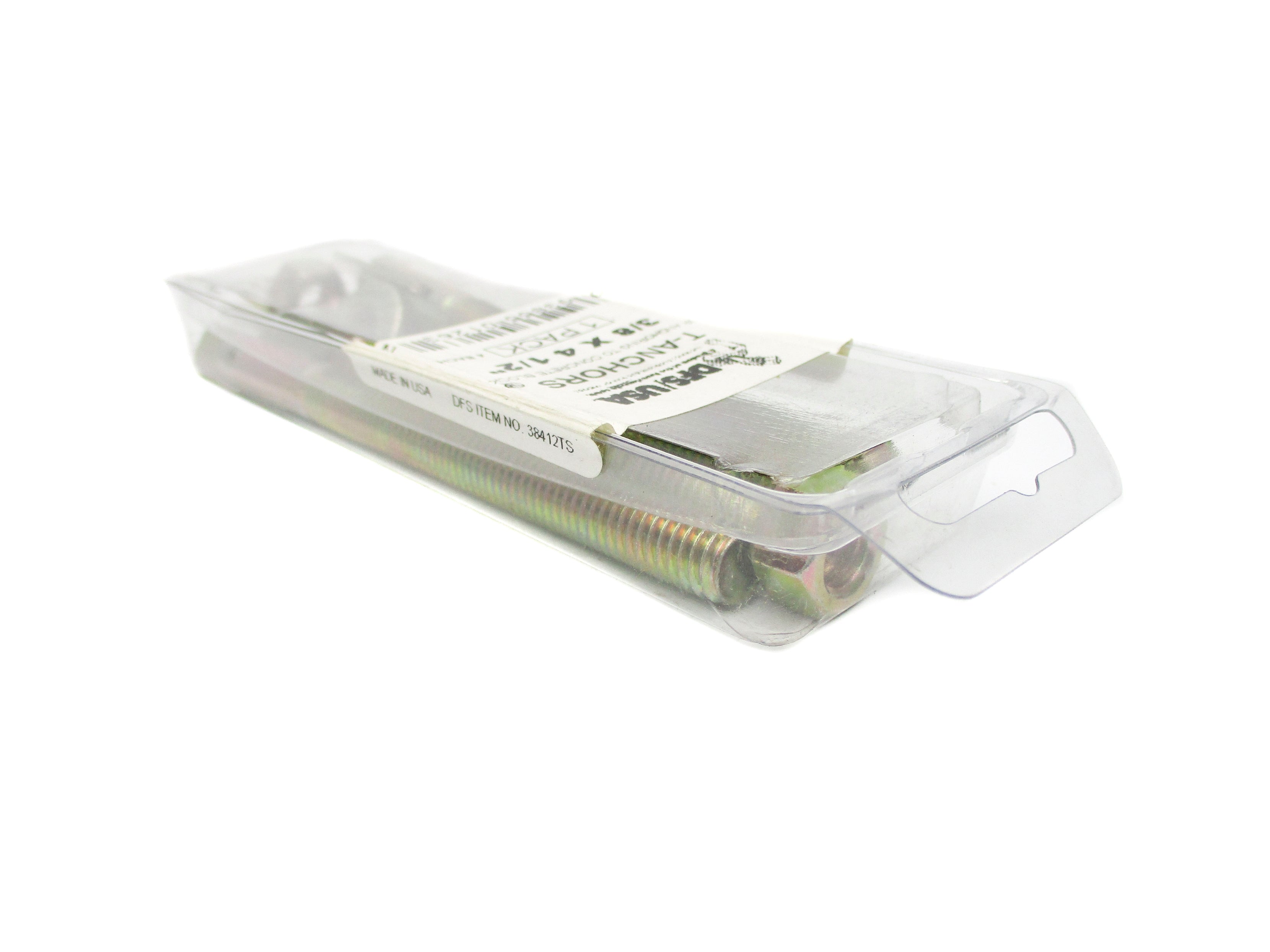 T-ANCHORS 3/8X4-1/2 (PKG OF 4) NSMP