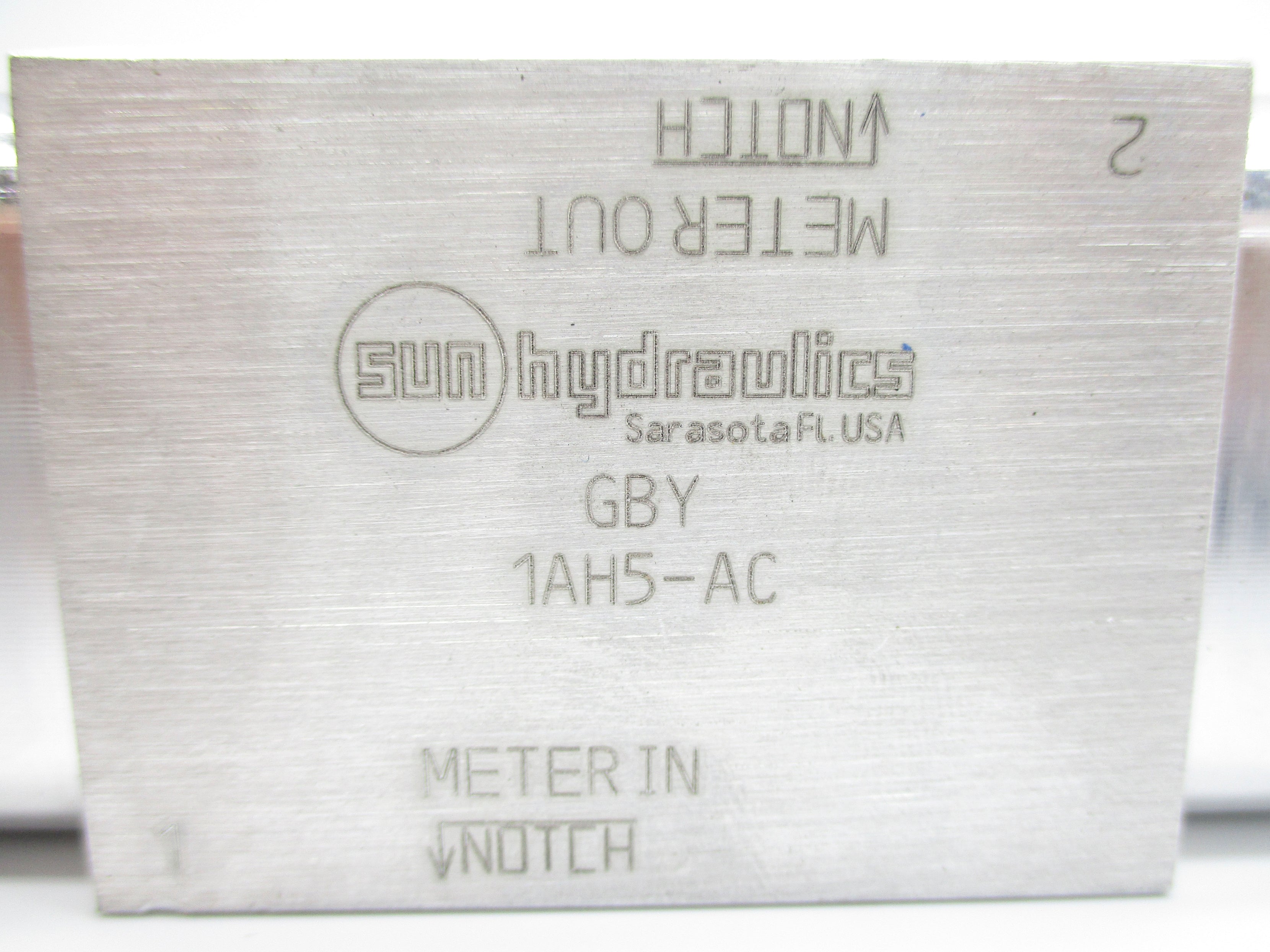 SUN HYDRAULICS GBY-1AH5-AC NSNP