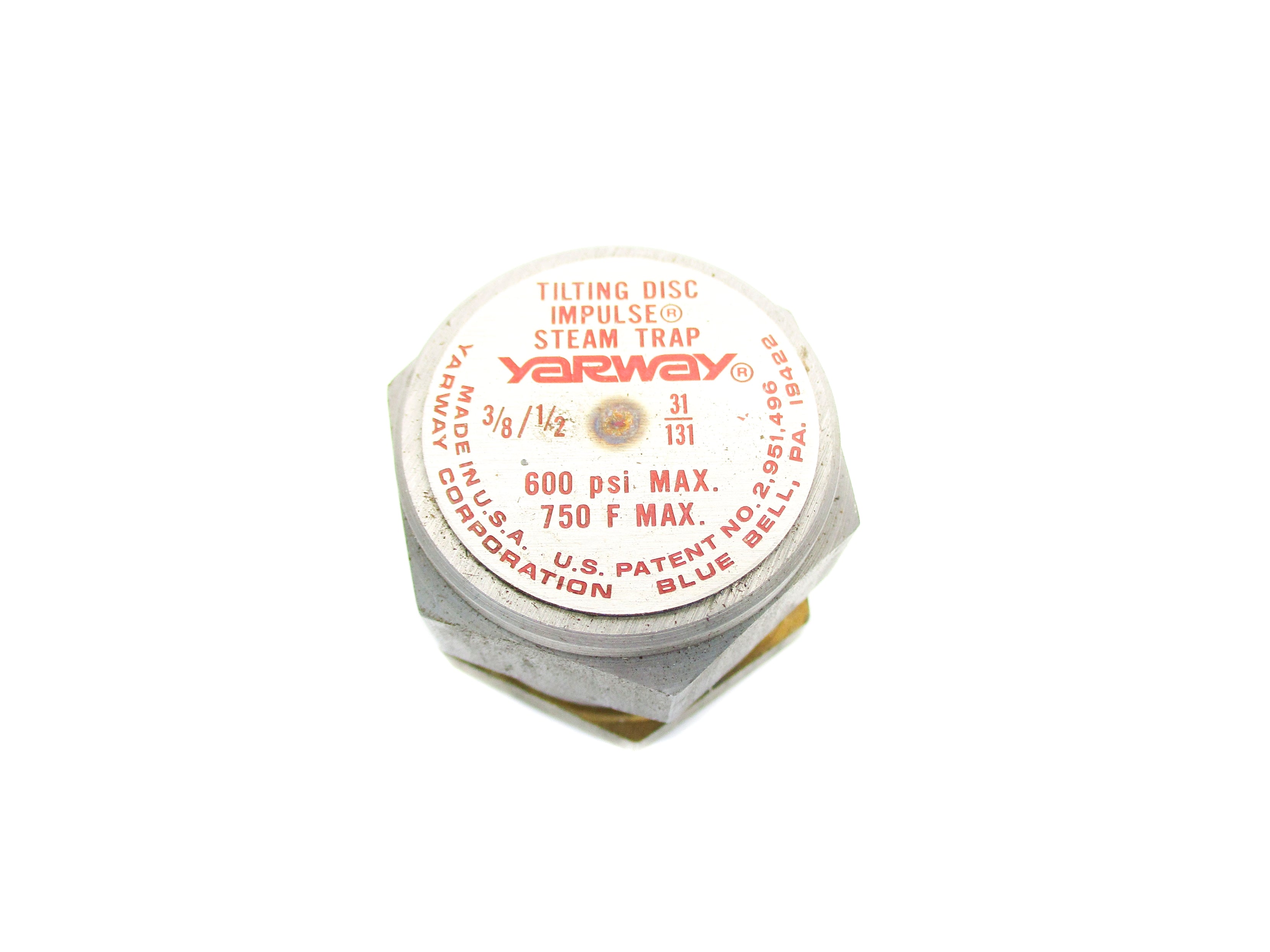YARWAY 3/8-1/2 600PSI NSNP
