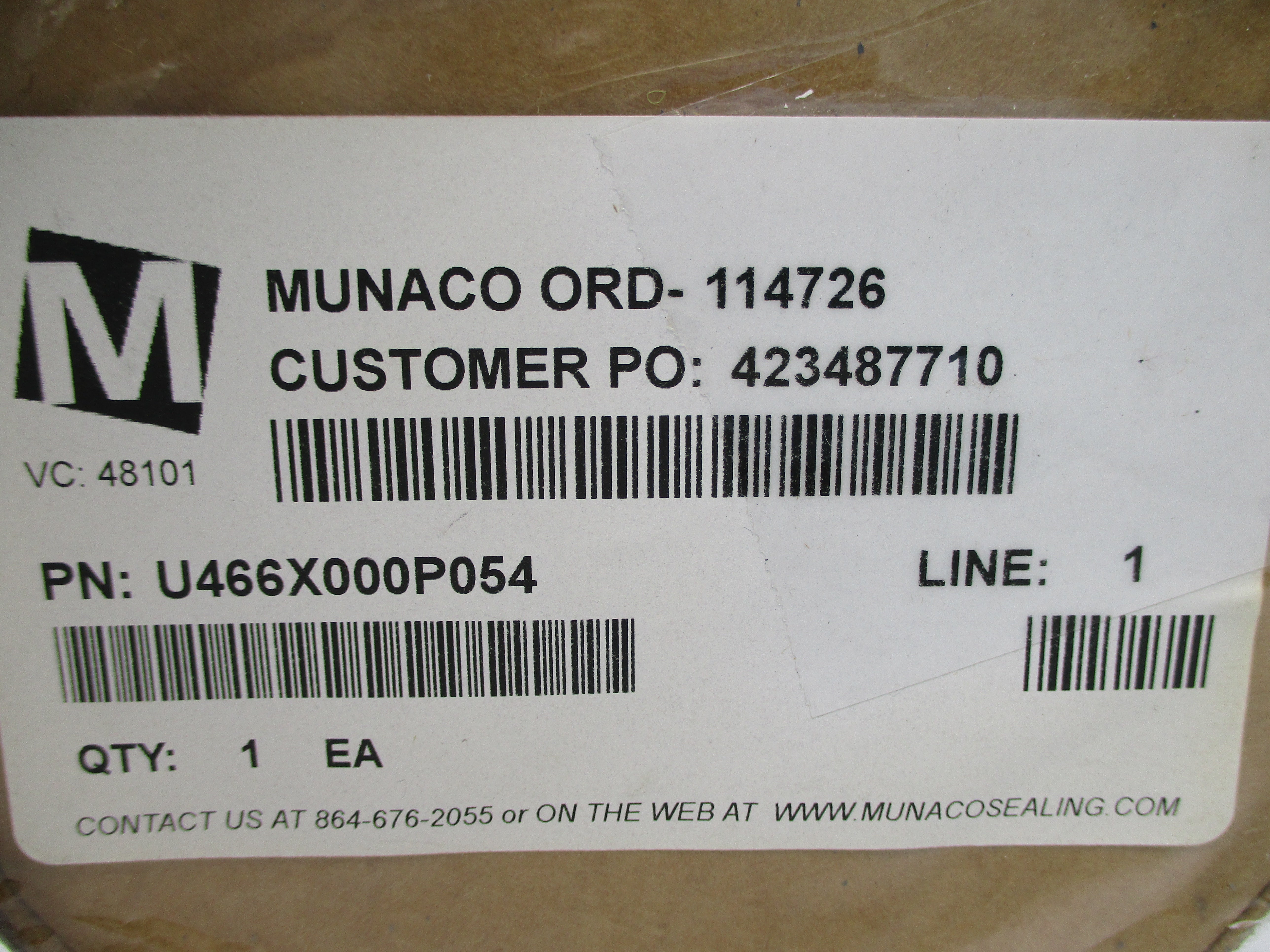 MUNACO U466X000P054 NSMP