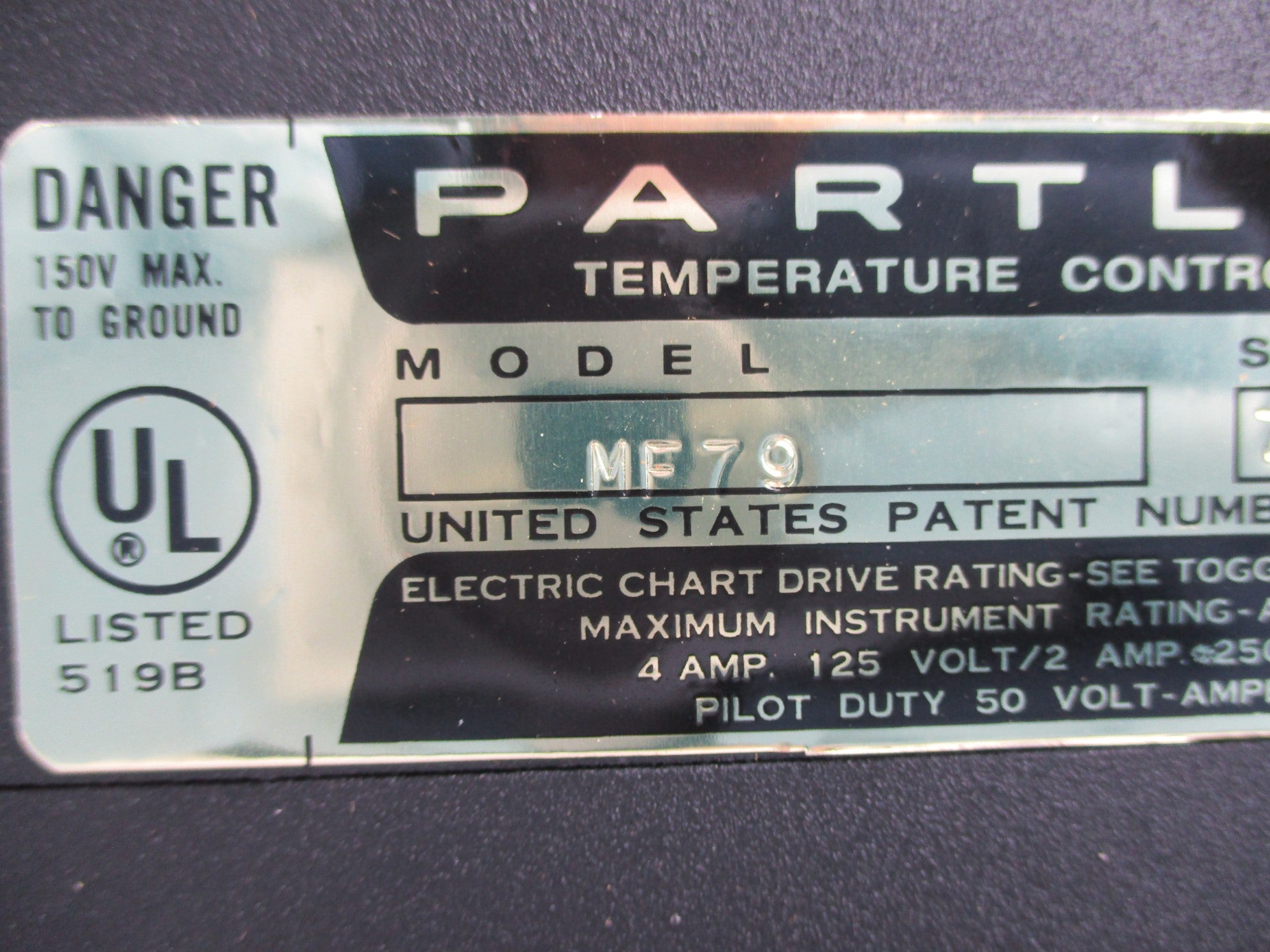 PARTLOW MF79 NSNP