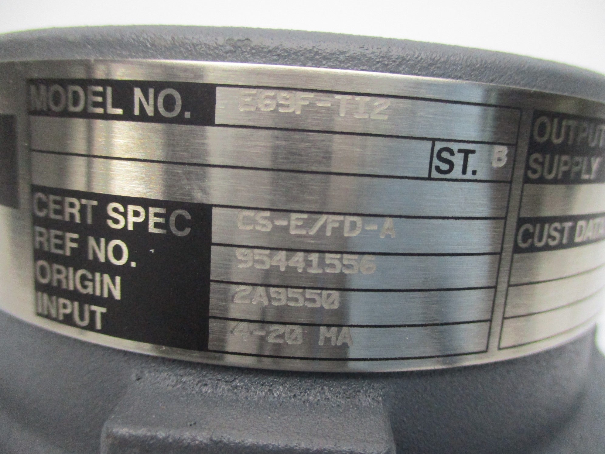 FOXBORO E69F-TI2 19-23PSI NSNP