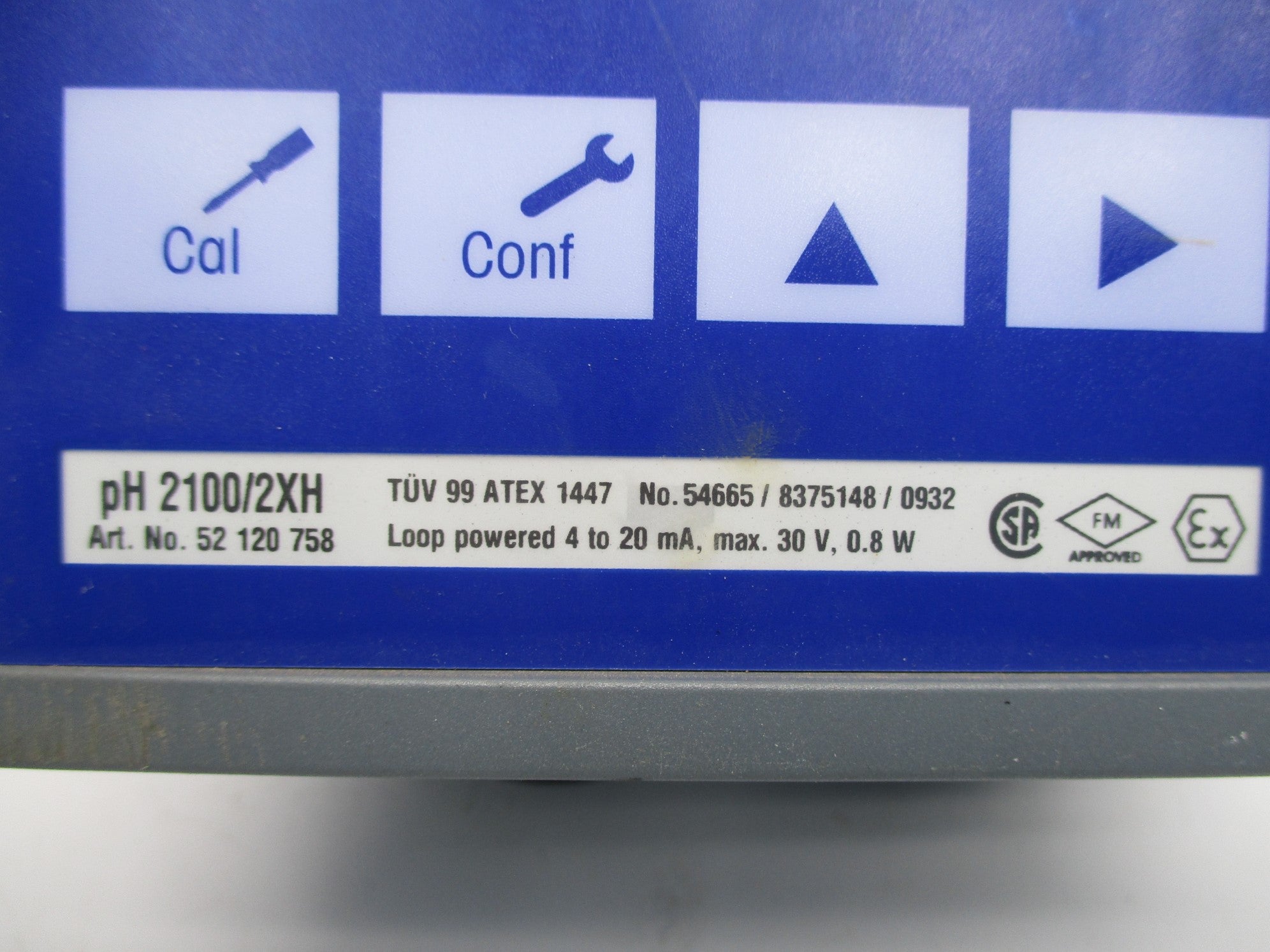 METTLER TOLEDO PH2100/2XH 52-120-758 UNMP