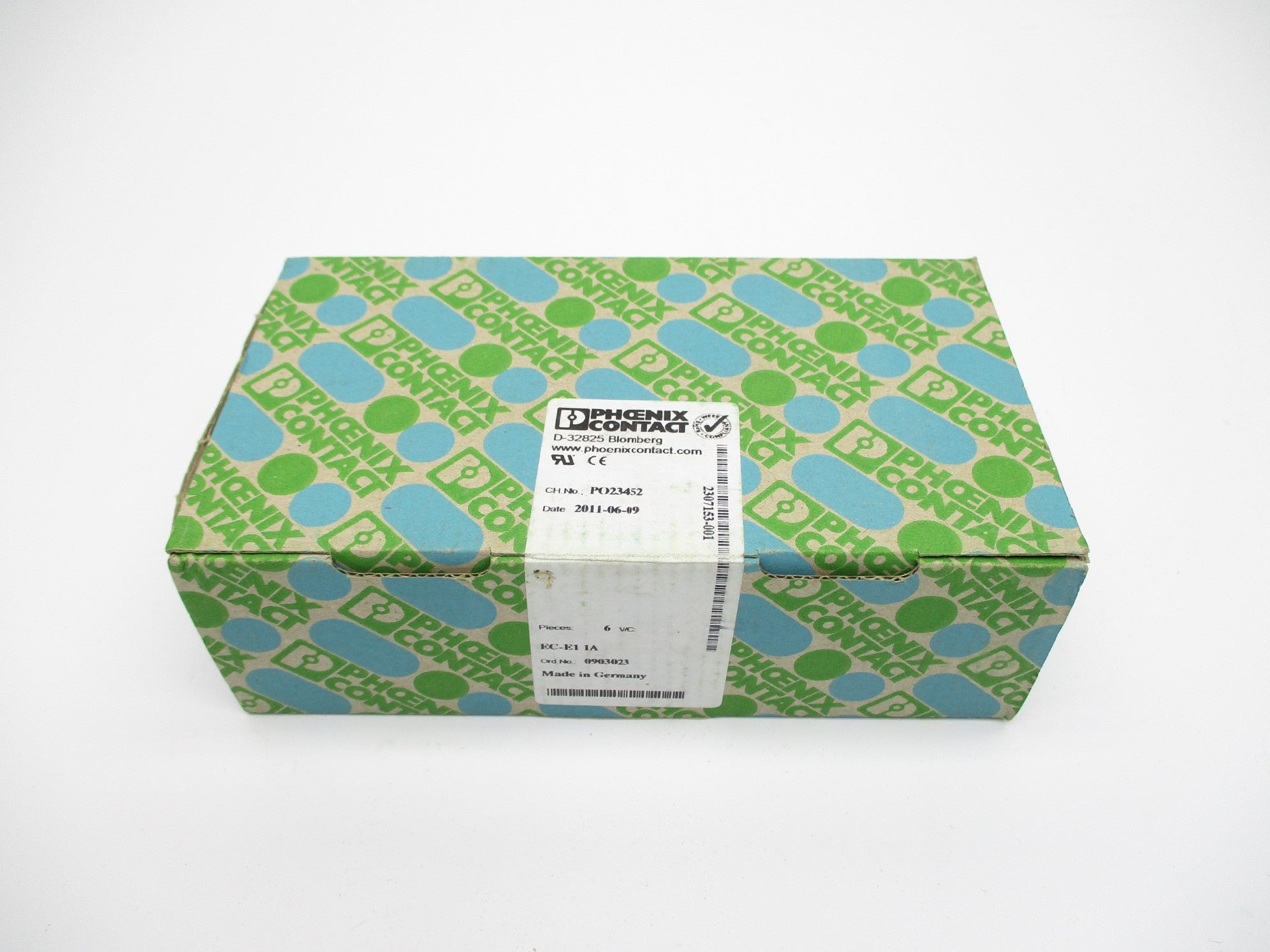PHOENIX CONTACT EC-E1-1A 24VDC 10A (PKG OF 6) NSFS